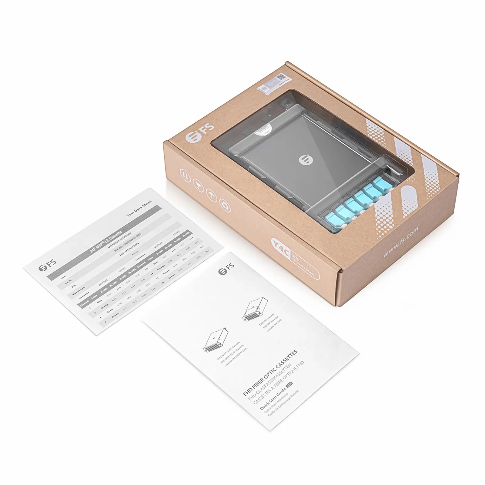 その他 Om [CD] 24 Fibers MTP®-8 LC MTP® Cassette Module, OM4 Multimode