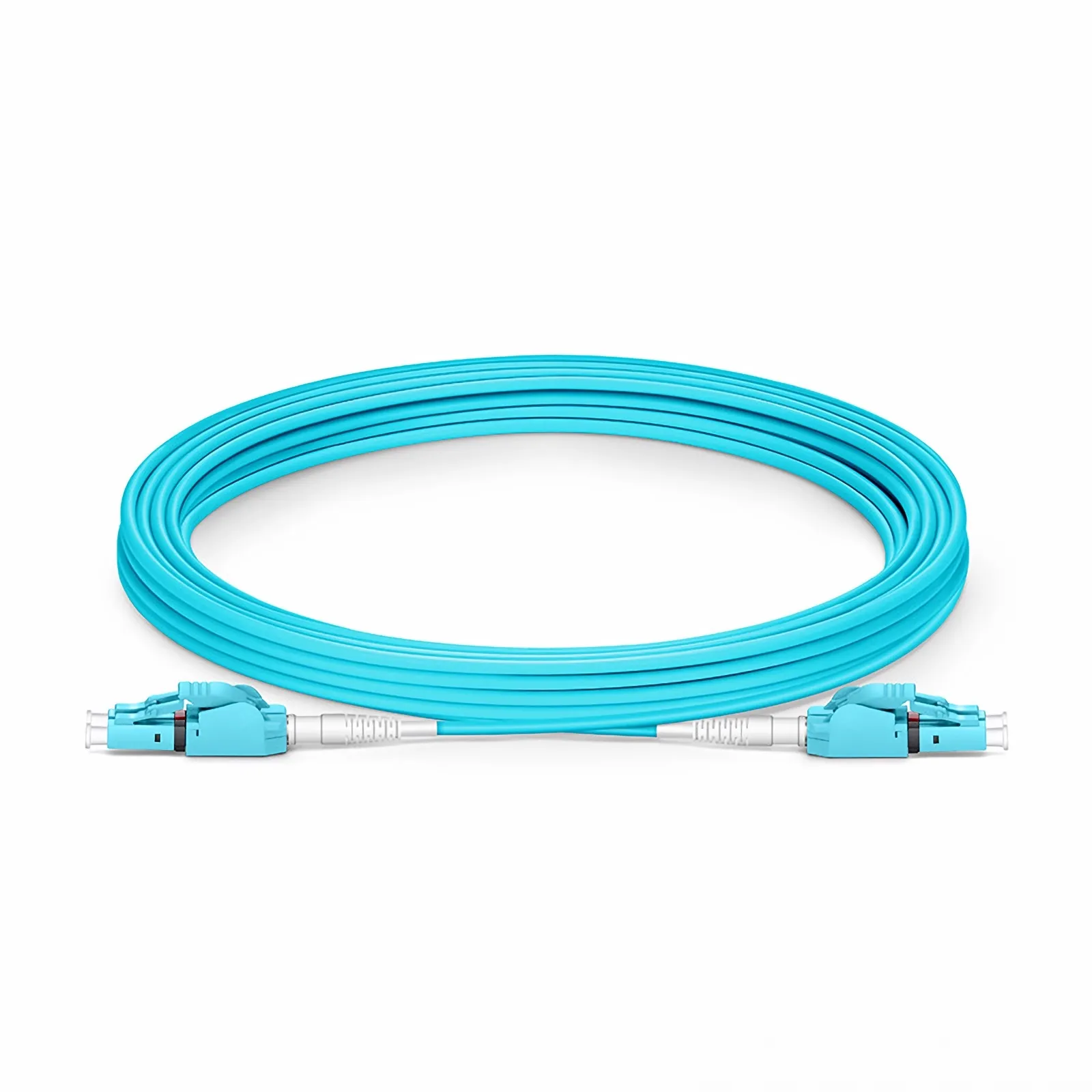 5m LC/UPC-LC/UPC デュプレックス OM3マルチモード | 高密度光ファイバ