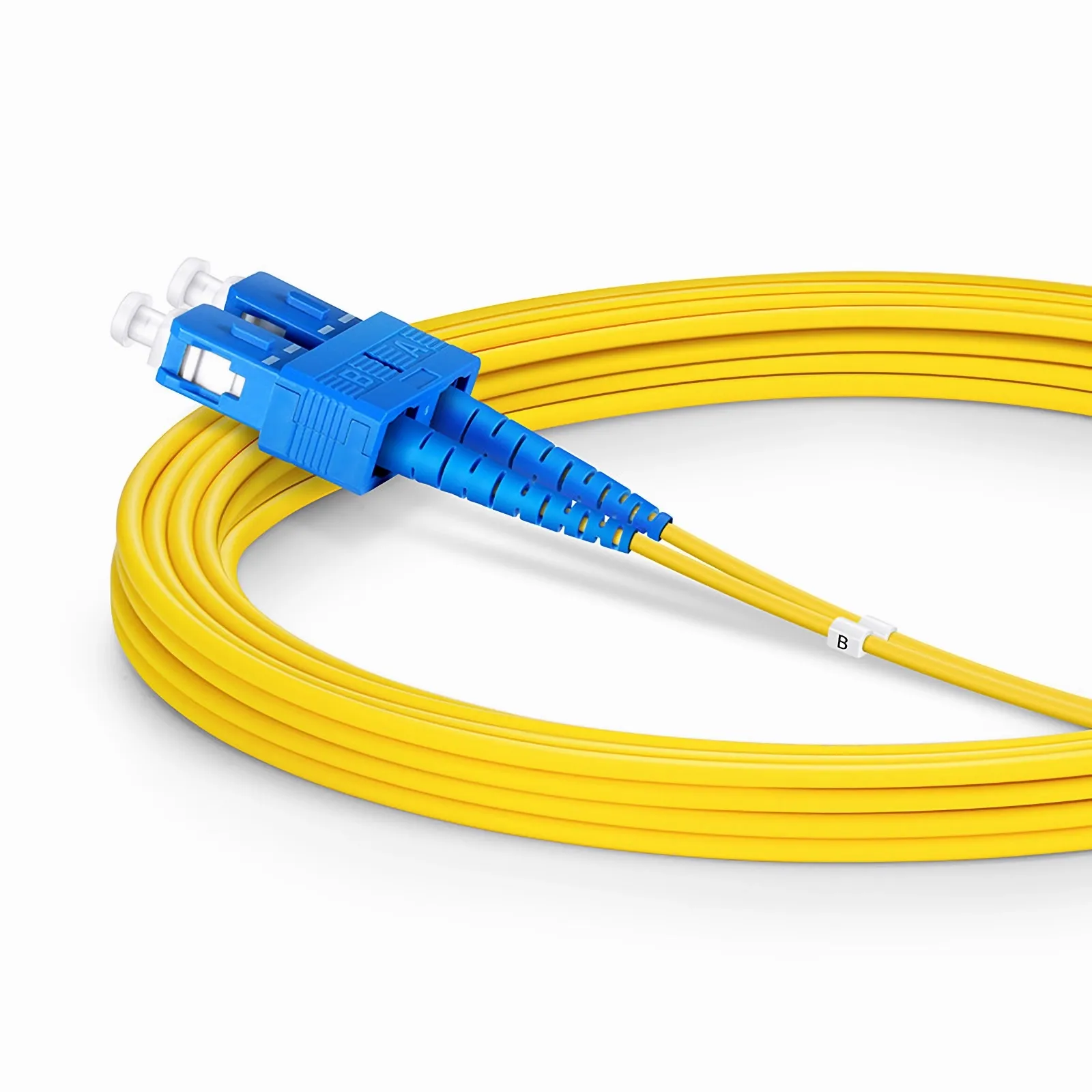 3m OS2シングルモードLC光パッチケーブル｜LC/UPC-SC/UPC光パッチ