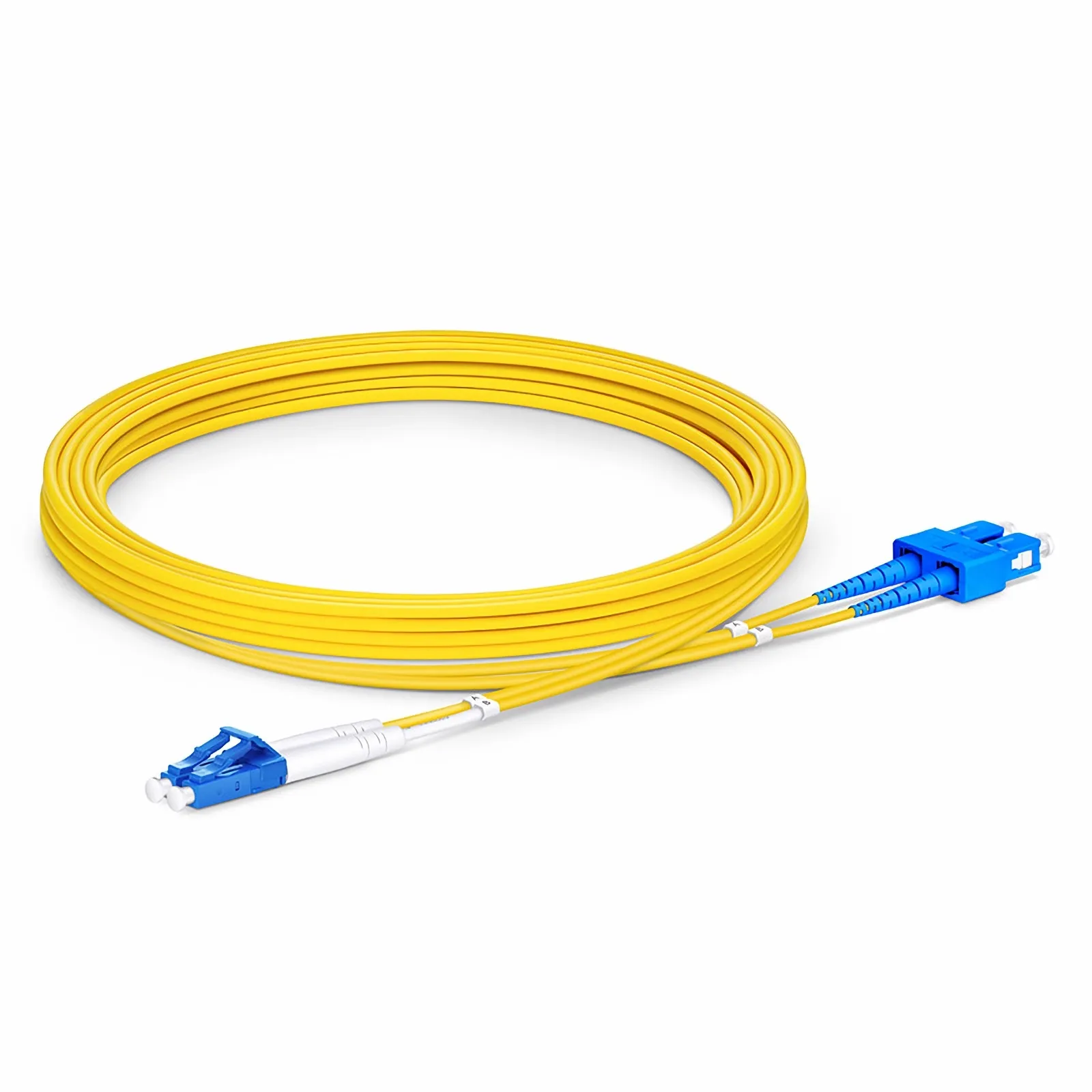 高品質映像用ケーブル 3m/2m LC-OFC 新品 3m OS2シングルモードLC光パッチケーブル｜LC/UPC-SC/UPC光パッチ
