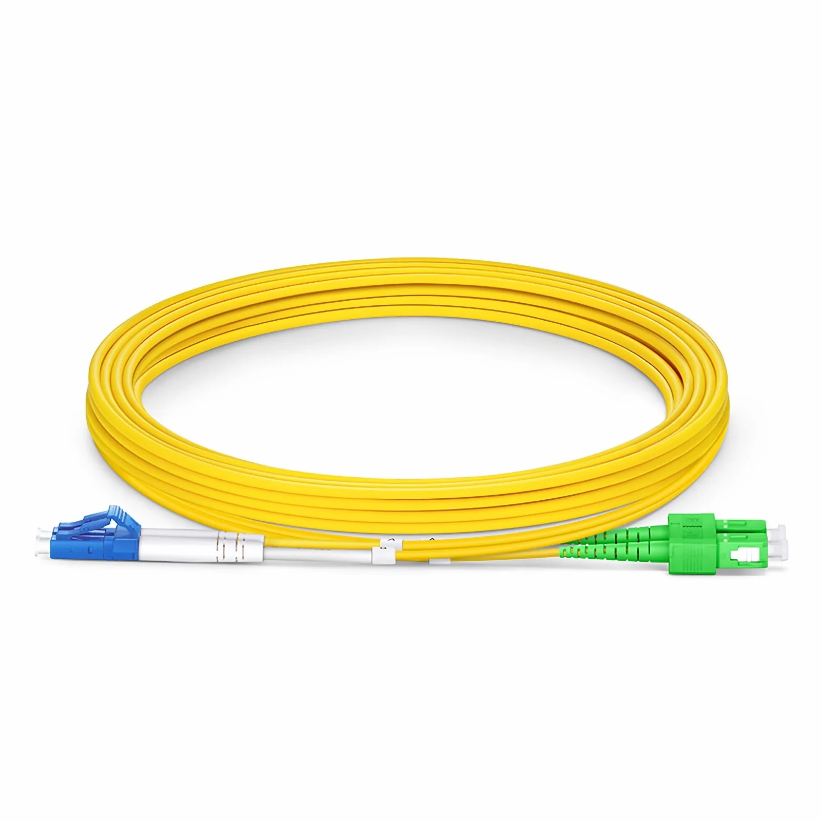 3m(10ft) LC UPCデュプレックス - SC APCデュプレックス 光パッチ