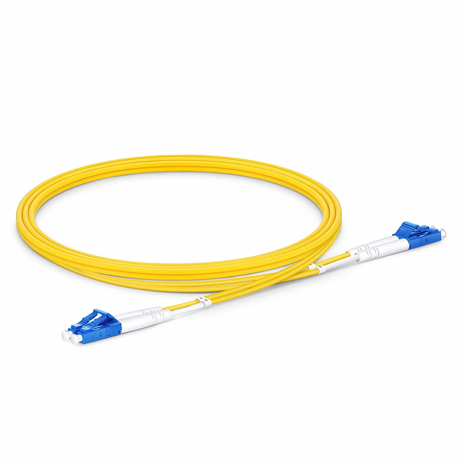1.5m(5ft) LC UPCデュプレックス - LC UPCデュプレックス ファイバー