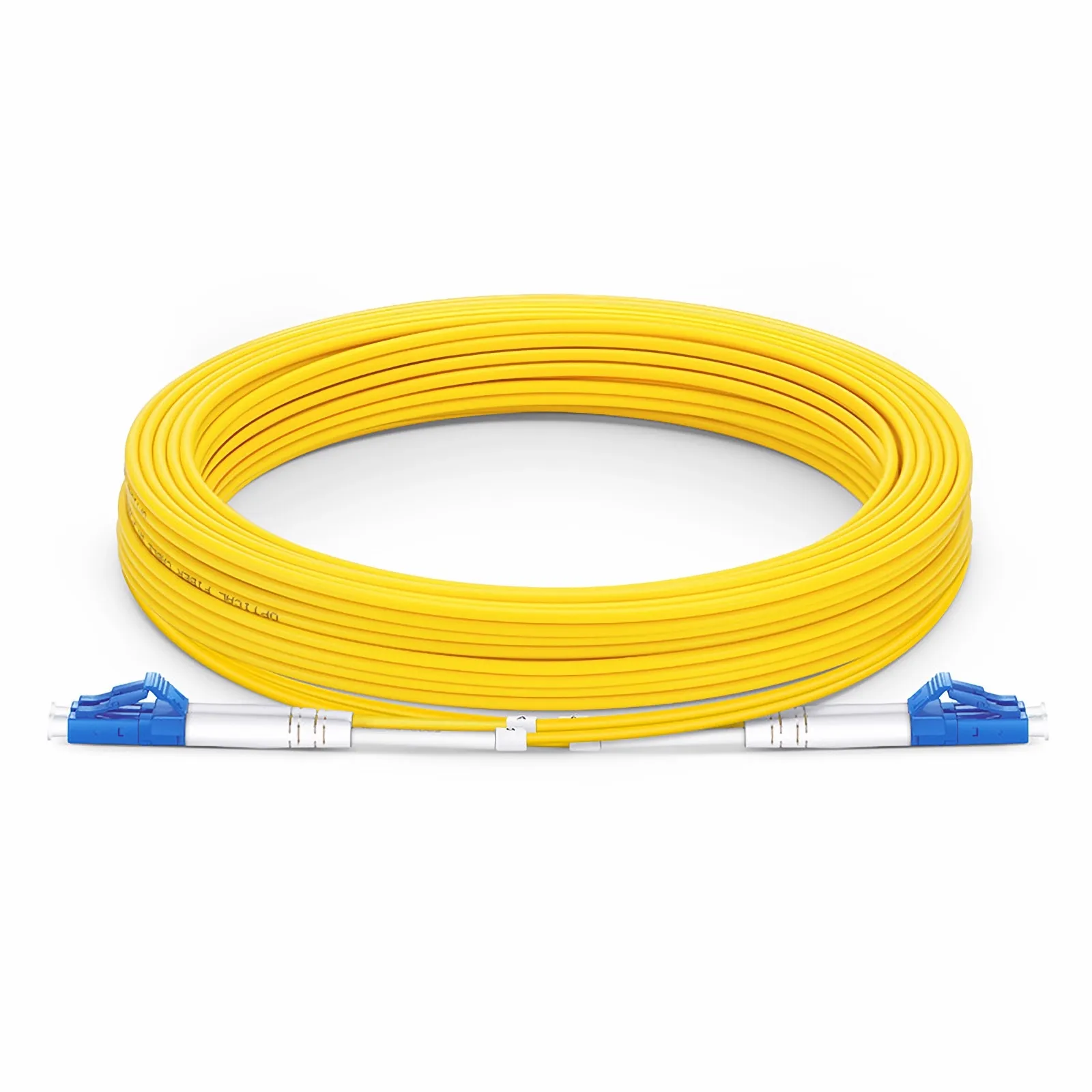 LC/APC To LC/APC Duplex Single Mode Fiber Optic Patch Cable – 9/125, OFNR, 1M To 4M