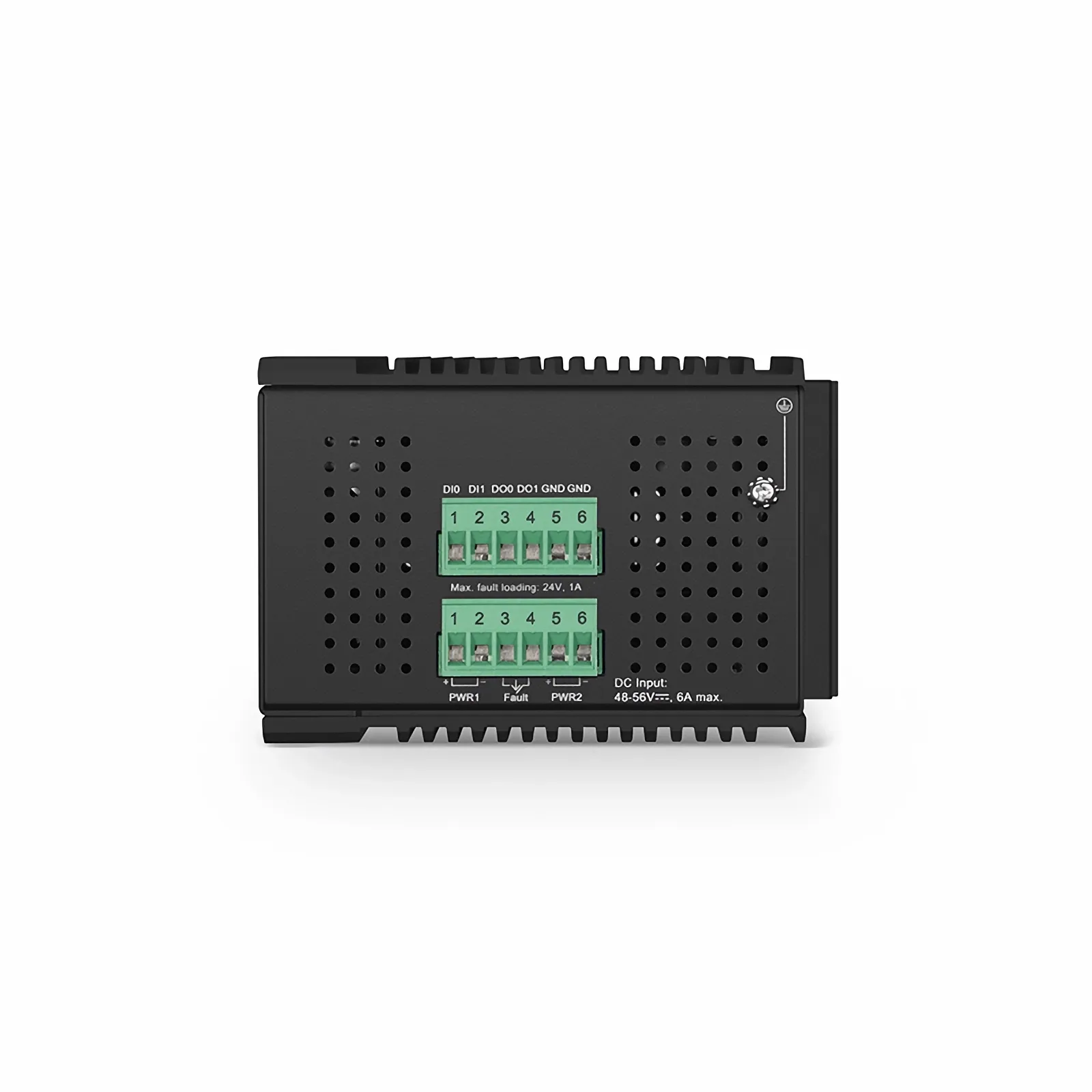 IES3110-8TF-P, 8-Port Gigabit Ethernet L2+ Managed Industrial PoE+ Switch, 8 x PoE+ Ports @240W, with 2 x 1/2.5Gb SFP, -40 to 75&deg;C Operating Temperature