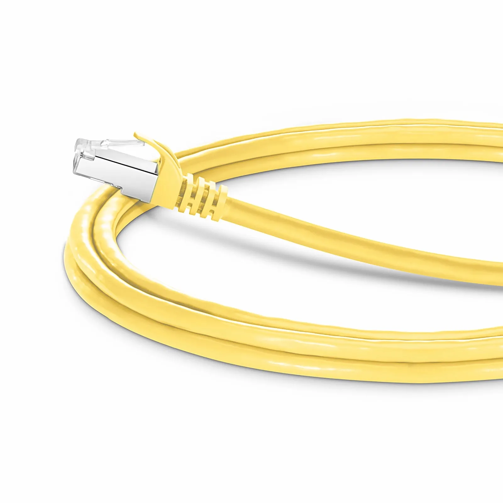 8ft(2.4m) Cat6aツメ折れ防止 シールド付き(SFTP) PVC CM イーサネット