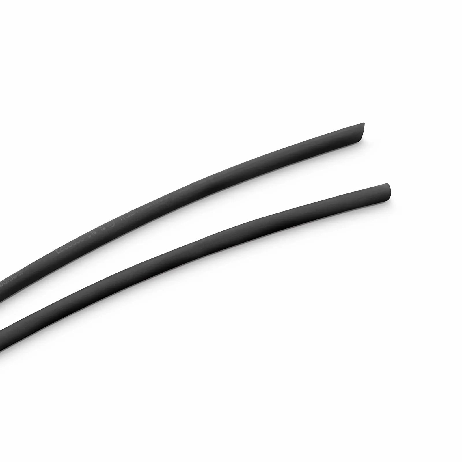 3mm Fiber Optic Heat Shrink Tube, 2:1 Ratio, 2m(7ft), Black