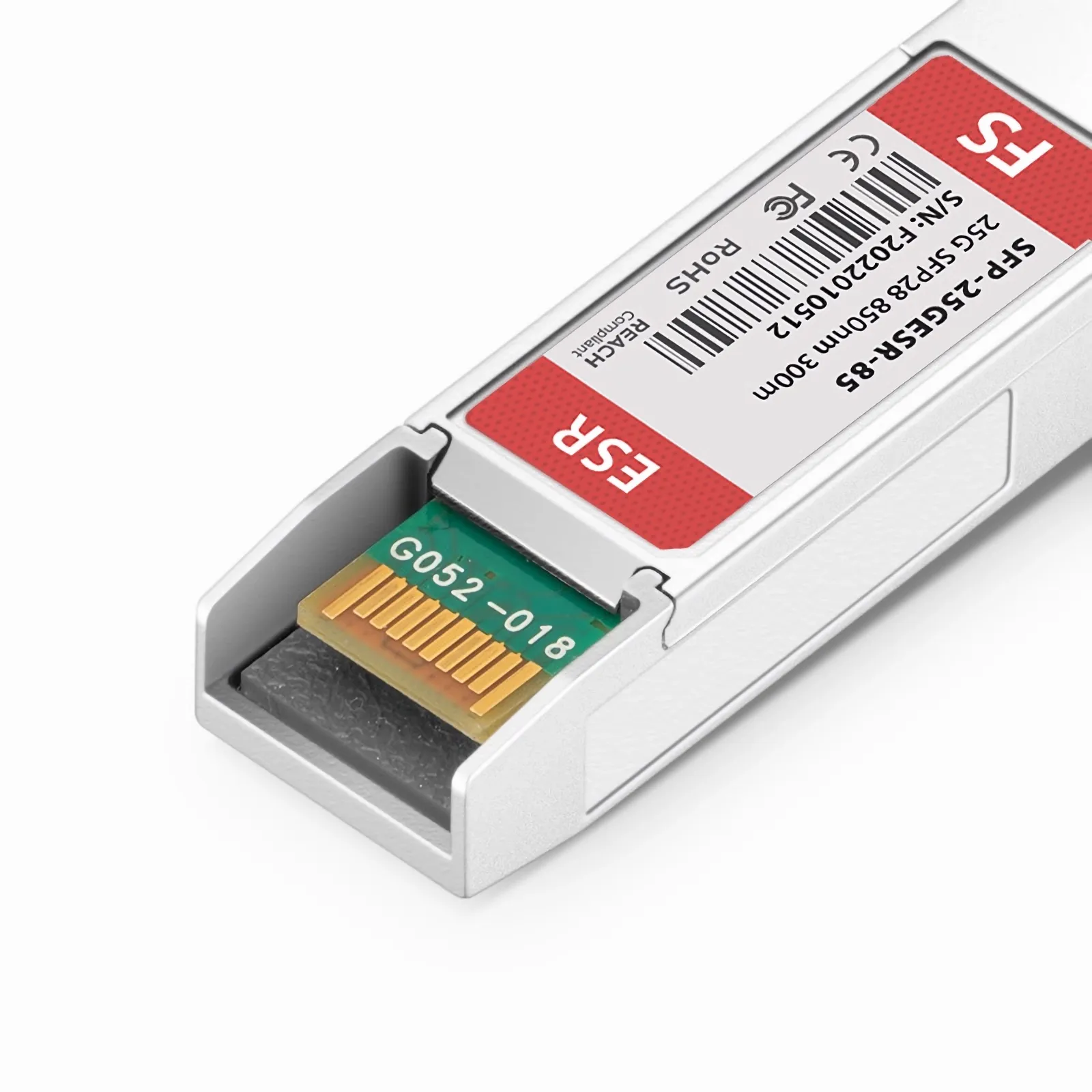 Customized 25GBASE-ESR SFP28 850nm 300m Duplex LC/UPC MMF Transceiver Module