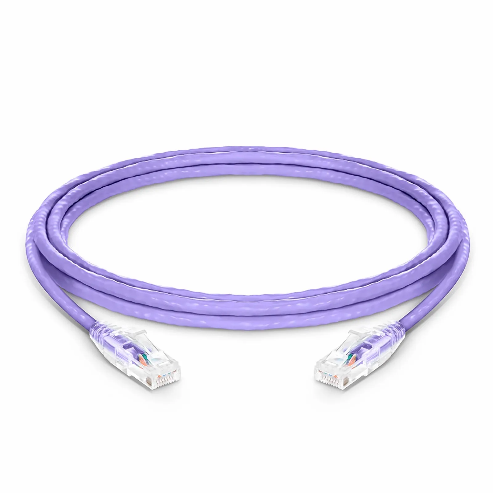 3m シールドなし（PVC CM、紫色） | Cat6準拠LANパッチケーブル - FS