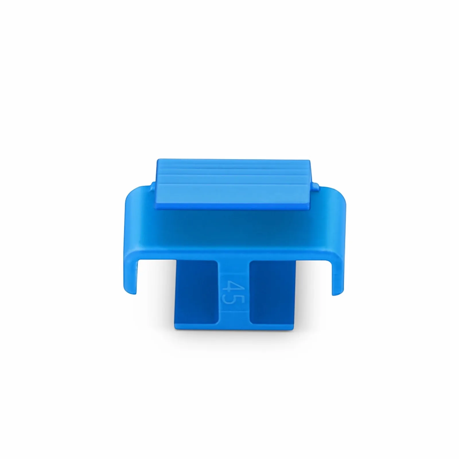 Clip Duplex LC pour Fibre Optique, Bleu, 50 PCS/Paquet - FS.com Europe