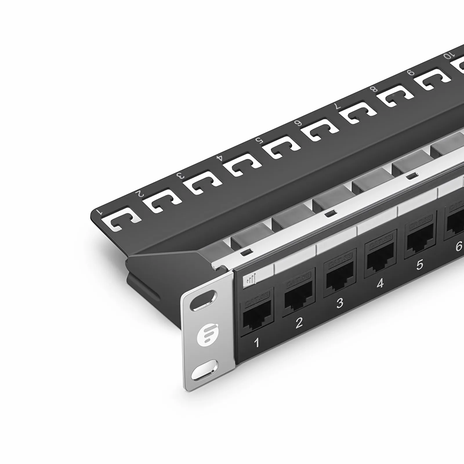 カテゴリ5Eモジュラーパッチパネルキット24ポート新品5個【値下げ有】 パンドウイット CPPK24BLY カテゴリ5eモジュラーパッチパネルキット 24