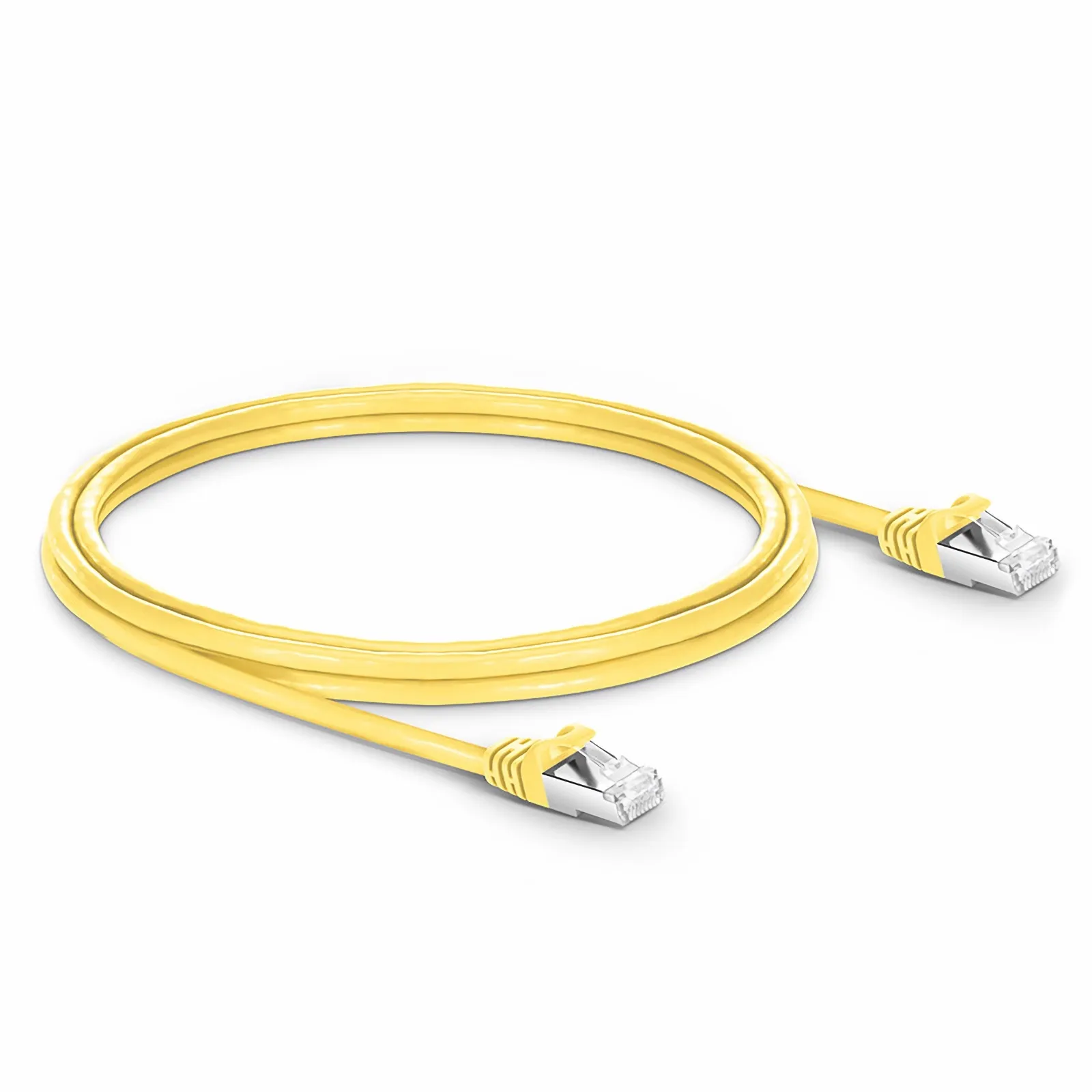 8ft(2.4m) Cat6aツメ折れ防止 シールド付き(SFTP) PVC CM イーサネット