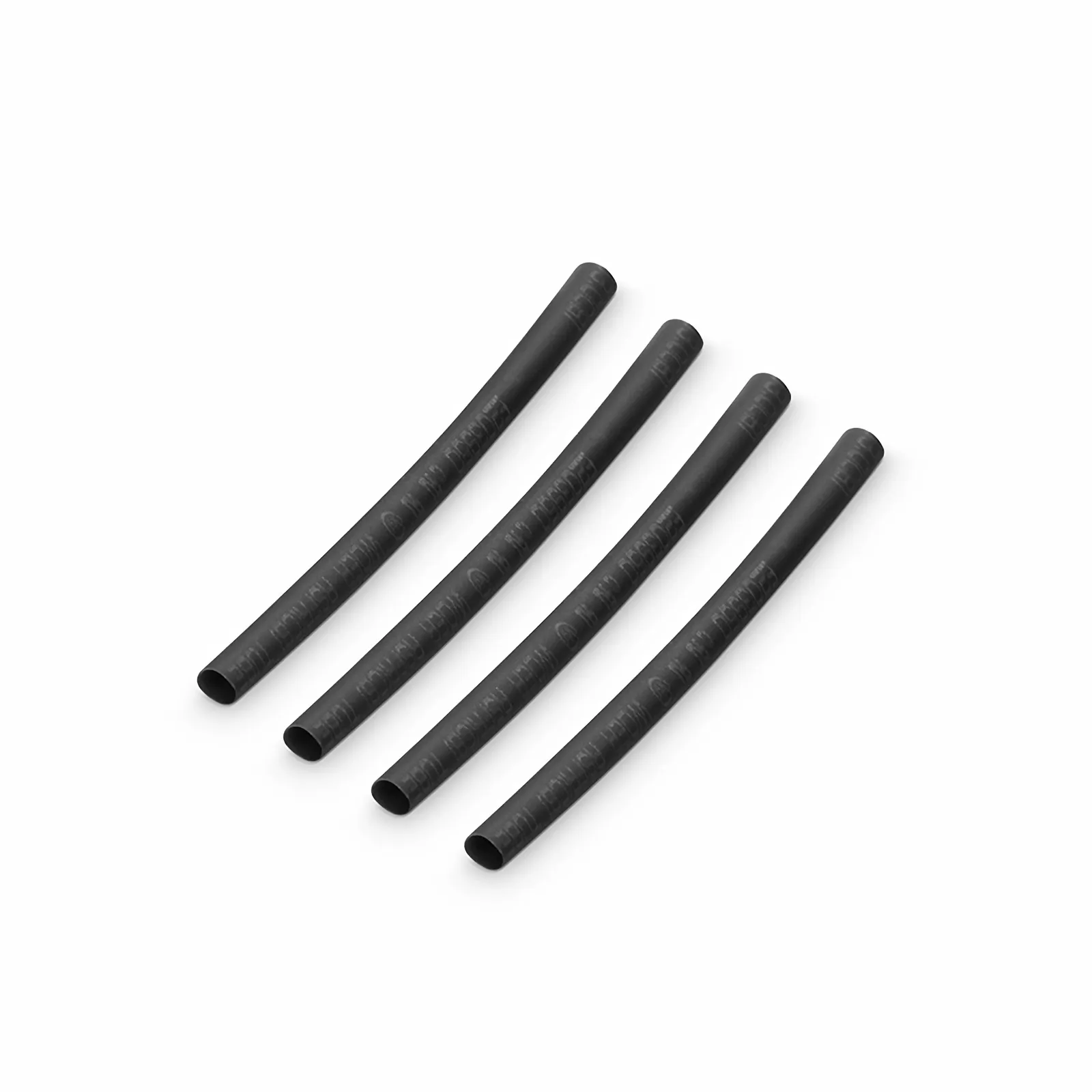 3mm Fiber Optic Heat Shrink Tube, 2:1 Ratio, 2m(7ft), Black