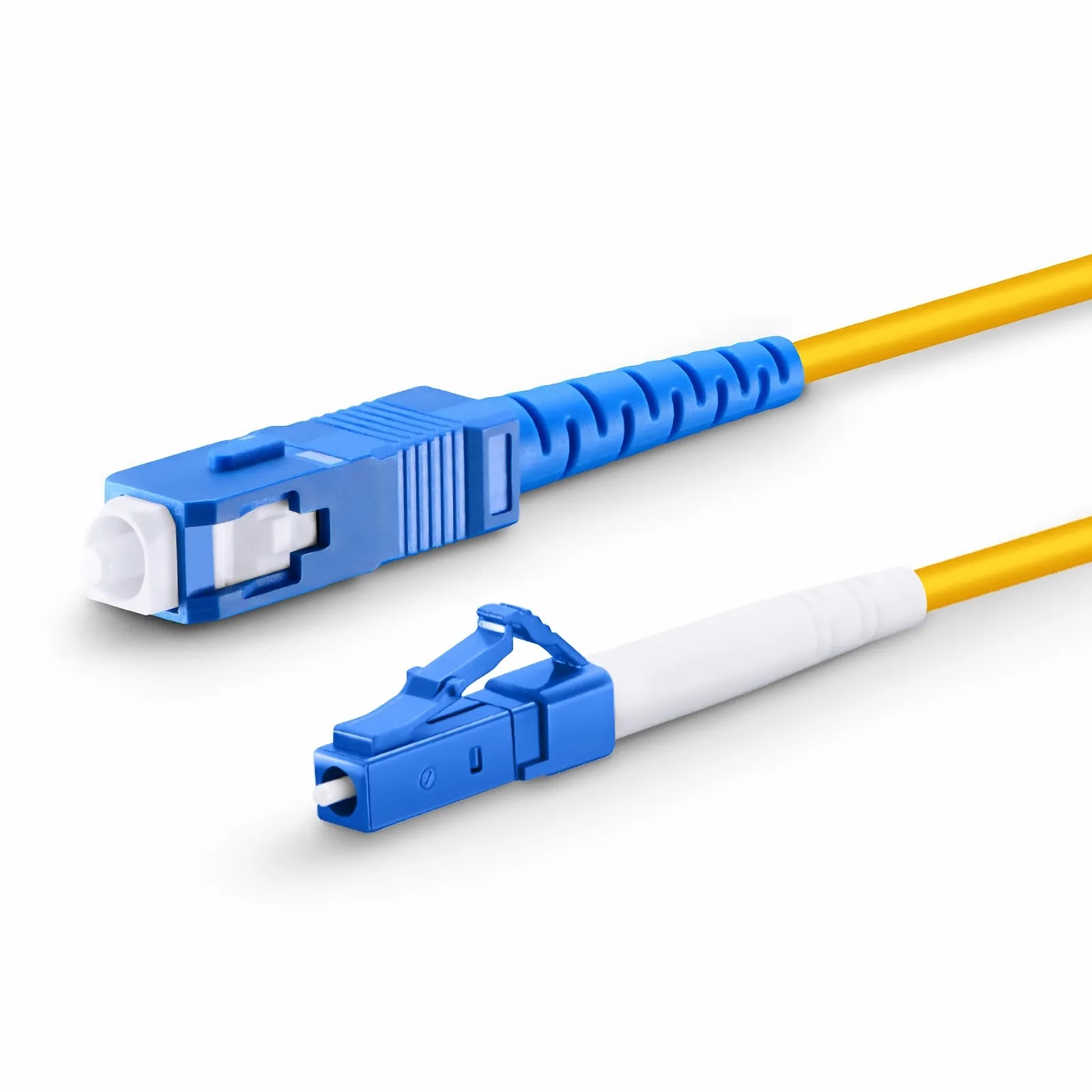 Customized Length Fiber Patch Cable, 1 Fiber, LC UPC Simplex to SC