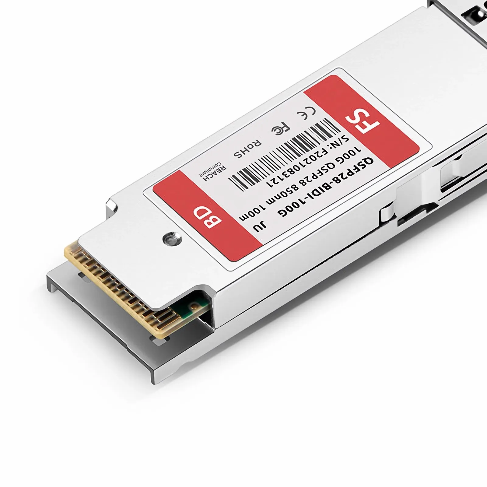 Juniper JNP-QSFP-100G-BXSR互換 100GBASE-SR BiDi QSFP28光