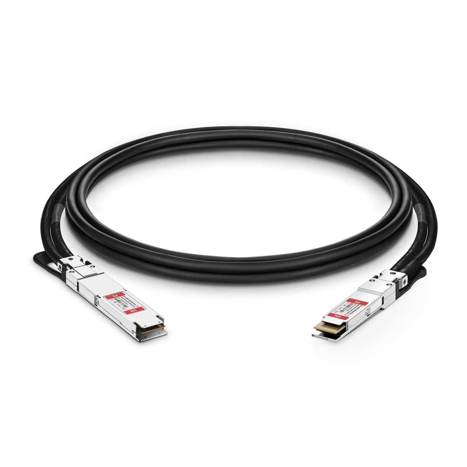 Customized 400G OSFP RHS/Flat Top to 400G QSFP-DD Passive Copper Twinax Cable
