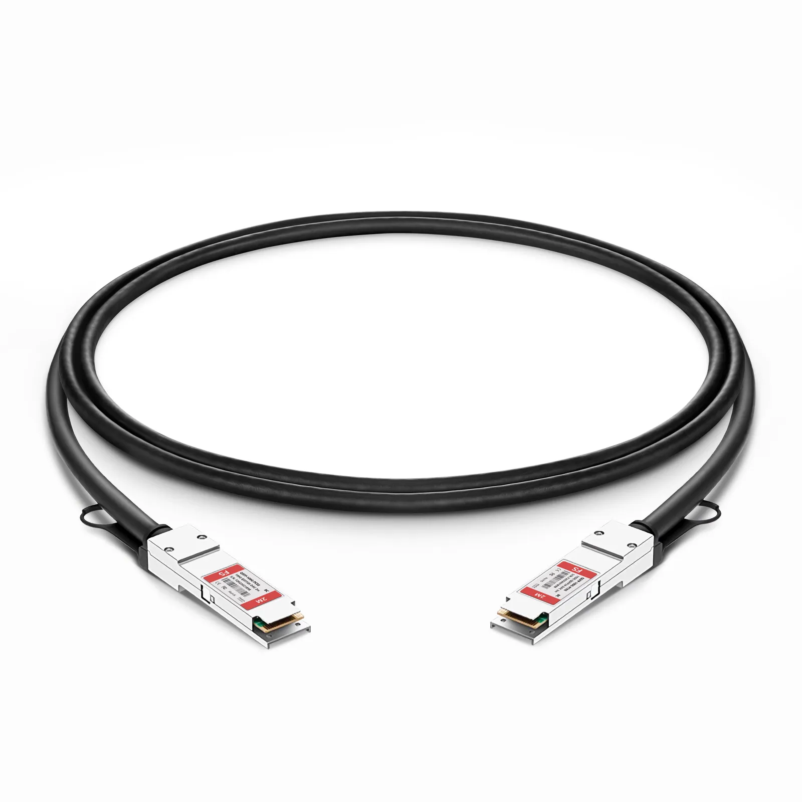 Broadcom互換 2m(7ft) 100G QSFP28 4×25G NRZ パッシブダイレクト