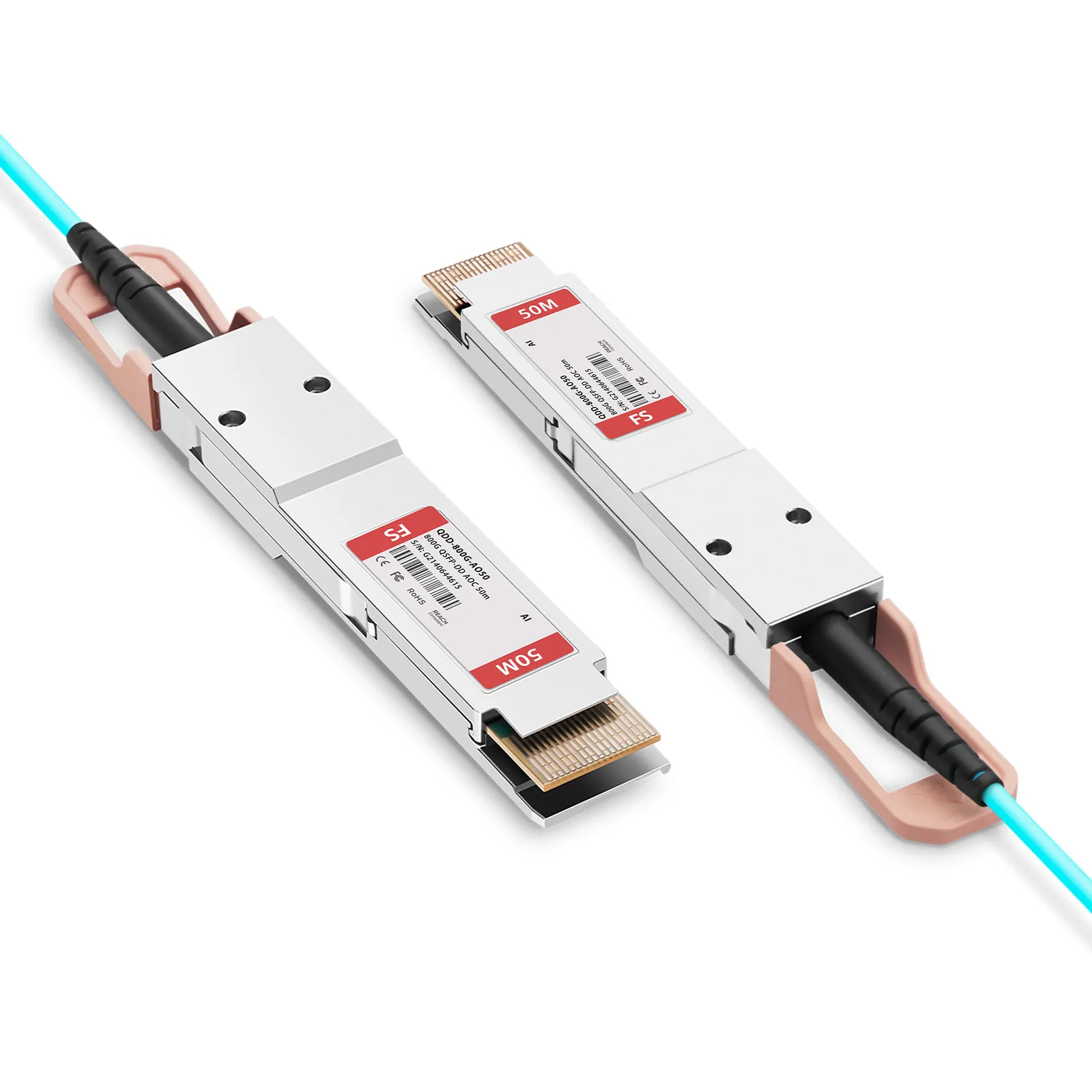Customized 800G QSFP-DD Active Optical Cable