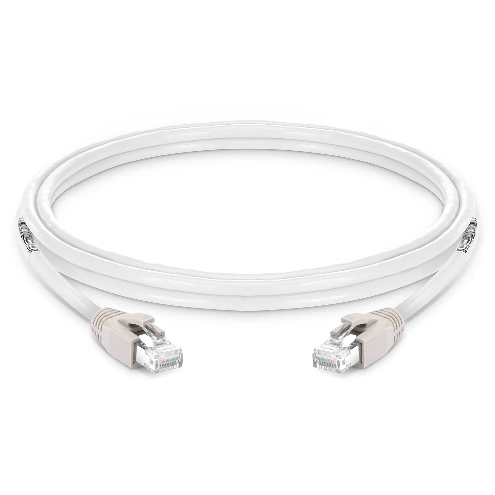 7ft(2.1m) Cat8 24AWG ツメ折れ防止 シールド付き(S/FTP)イーサネット