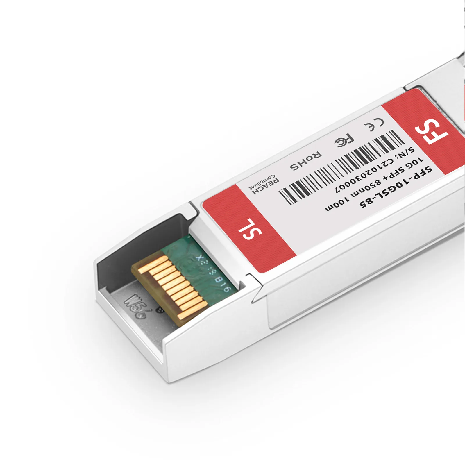 Customized 10GBASE-SR SFP+ 850nm 100m Duplex LC/UPC MMF Transceiver Module