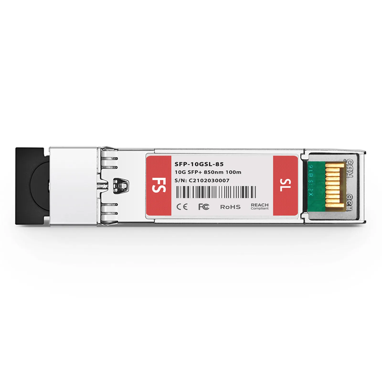 Customized 10GBASE-SR SFP+ 850nm 100m Duplex LC/UPC MMF Transceiver Module