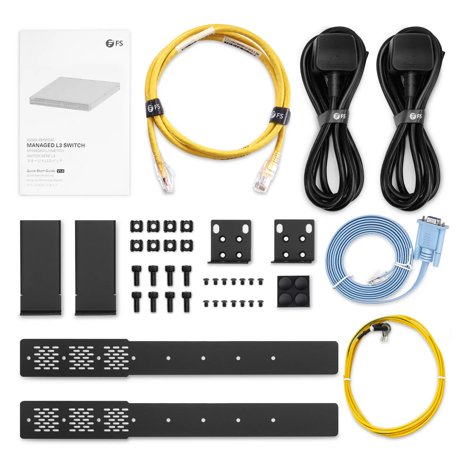 S5850-48XMG8C 48ポート イーサネットL3スイッチ(48x 10GBASE-T/マルチ