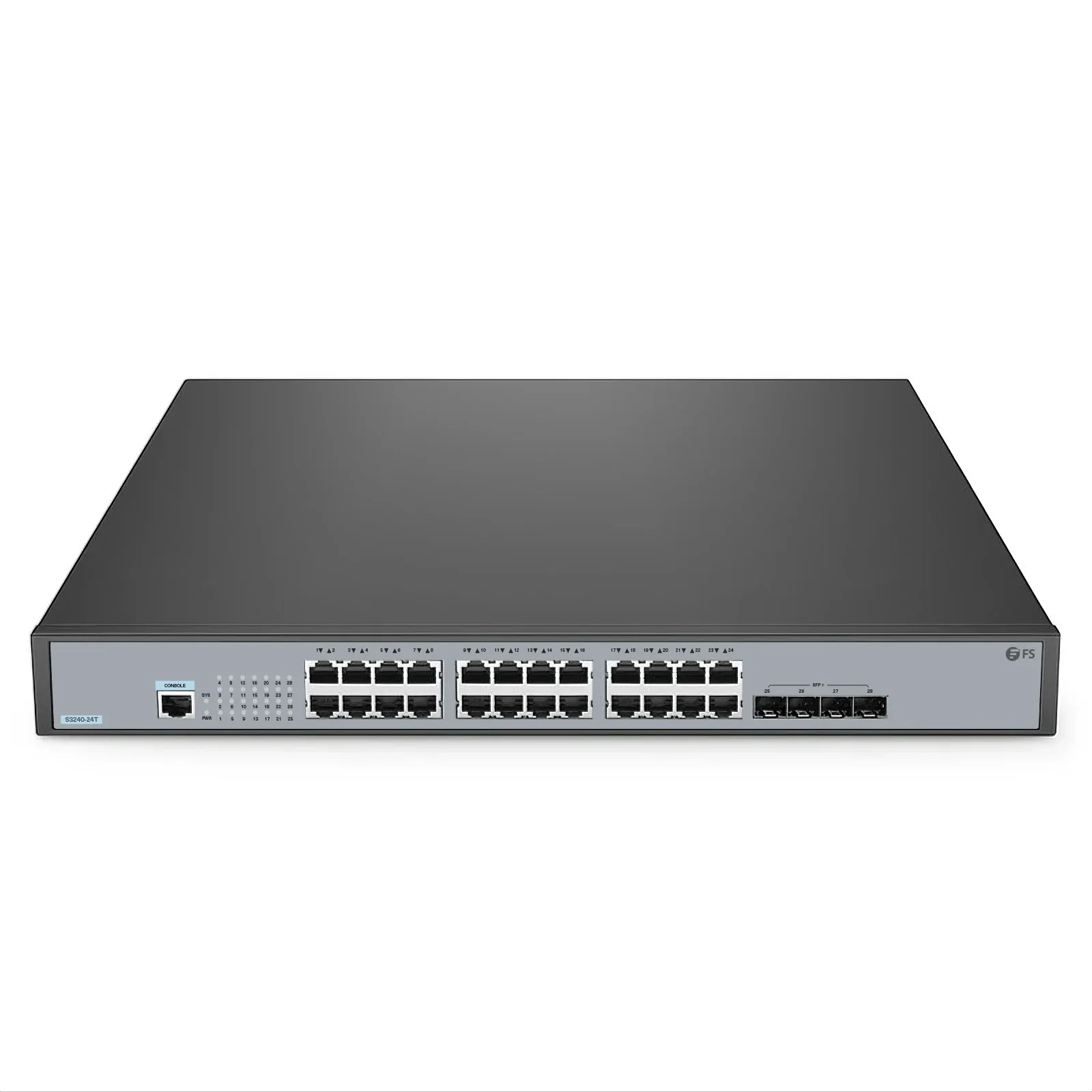 This picture is about S3240-24T正面（俯视）.