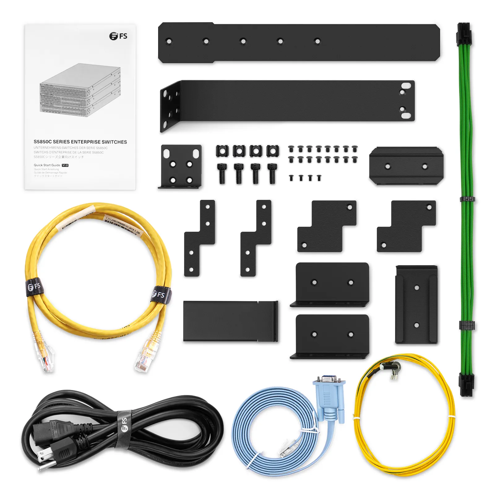 S5850C-24XMG2C、24ポート イーサネットL3ハーフサイズスイッチ、24 x