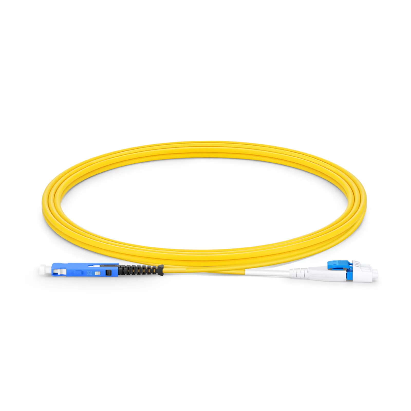 2m (7ft) Senko SN UPC to Flat Clip LC UPC Uniboot Duplex OS2