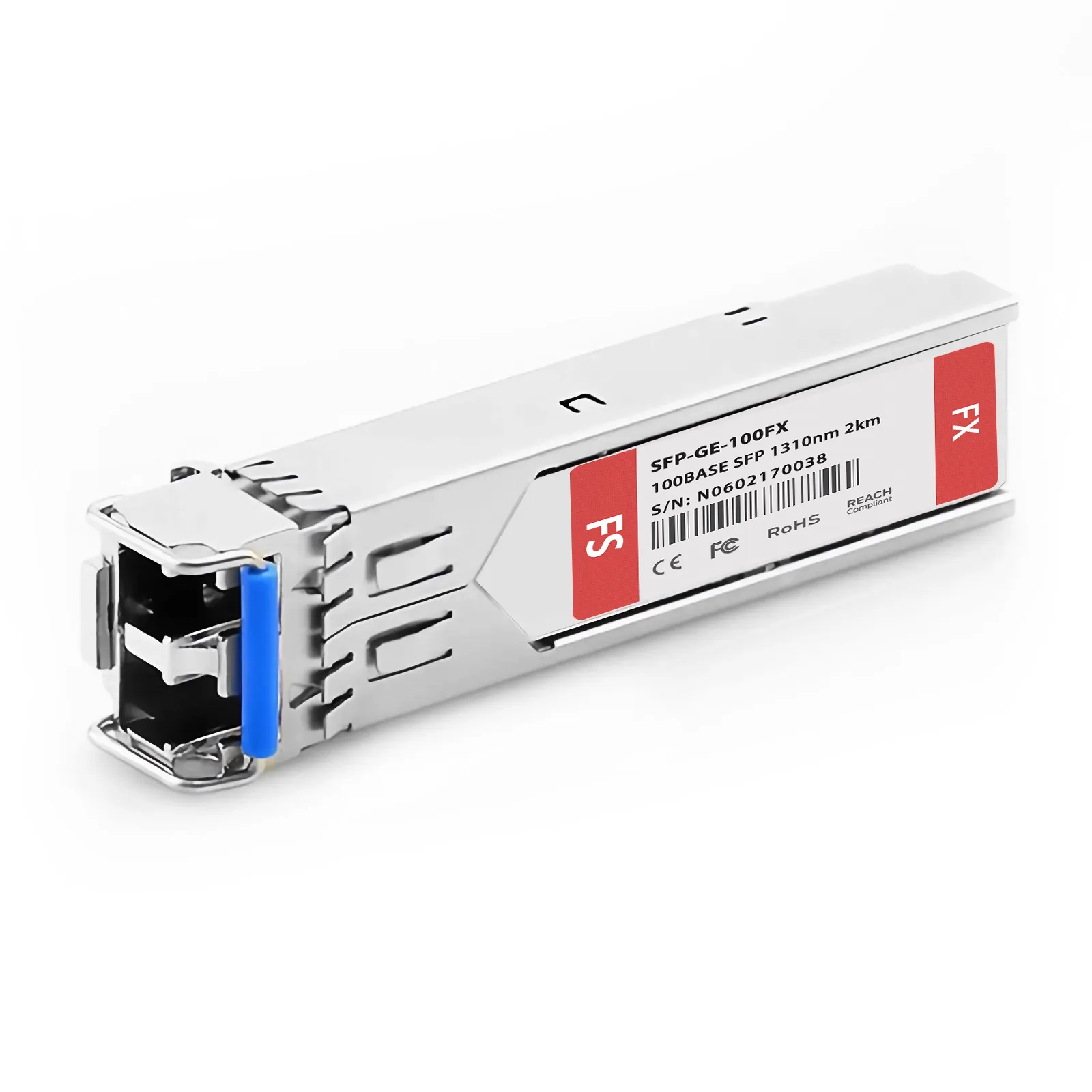 Customized 100BASE-FX SFP SGMII 1310nm 2km Duplex LC MMF Transceiver Module
