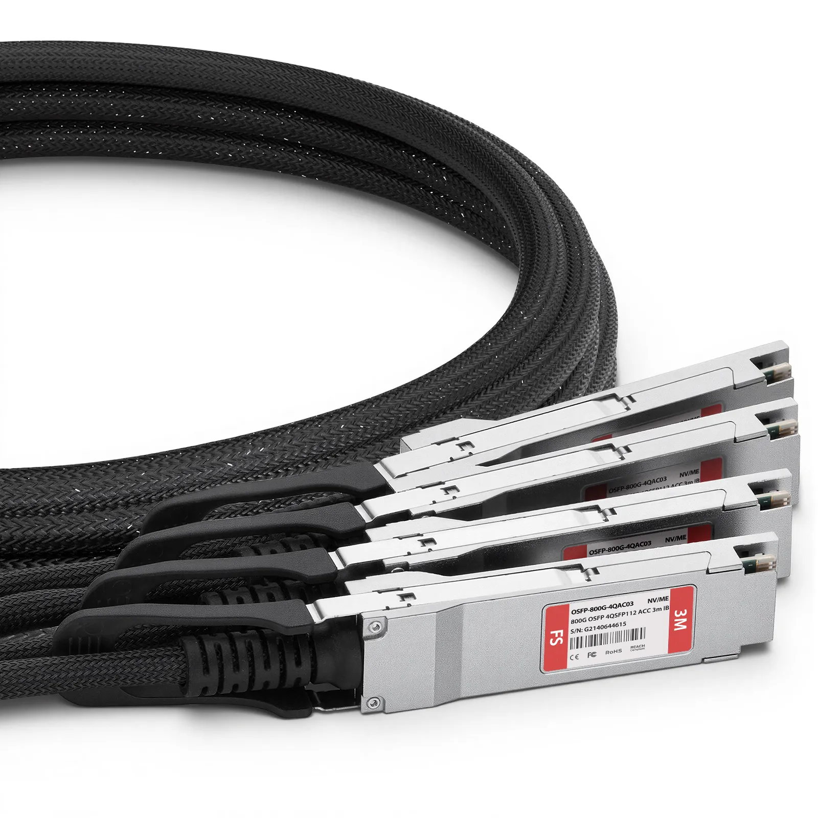 ネット　１０，４ｍ×３，２ｍ 3m (10ft) NVIDIA/Mellanox MCA7J75-N003 Compatible 800G Twin-port