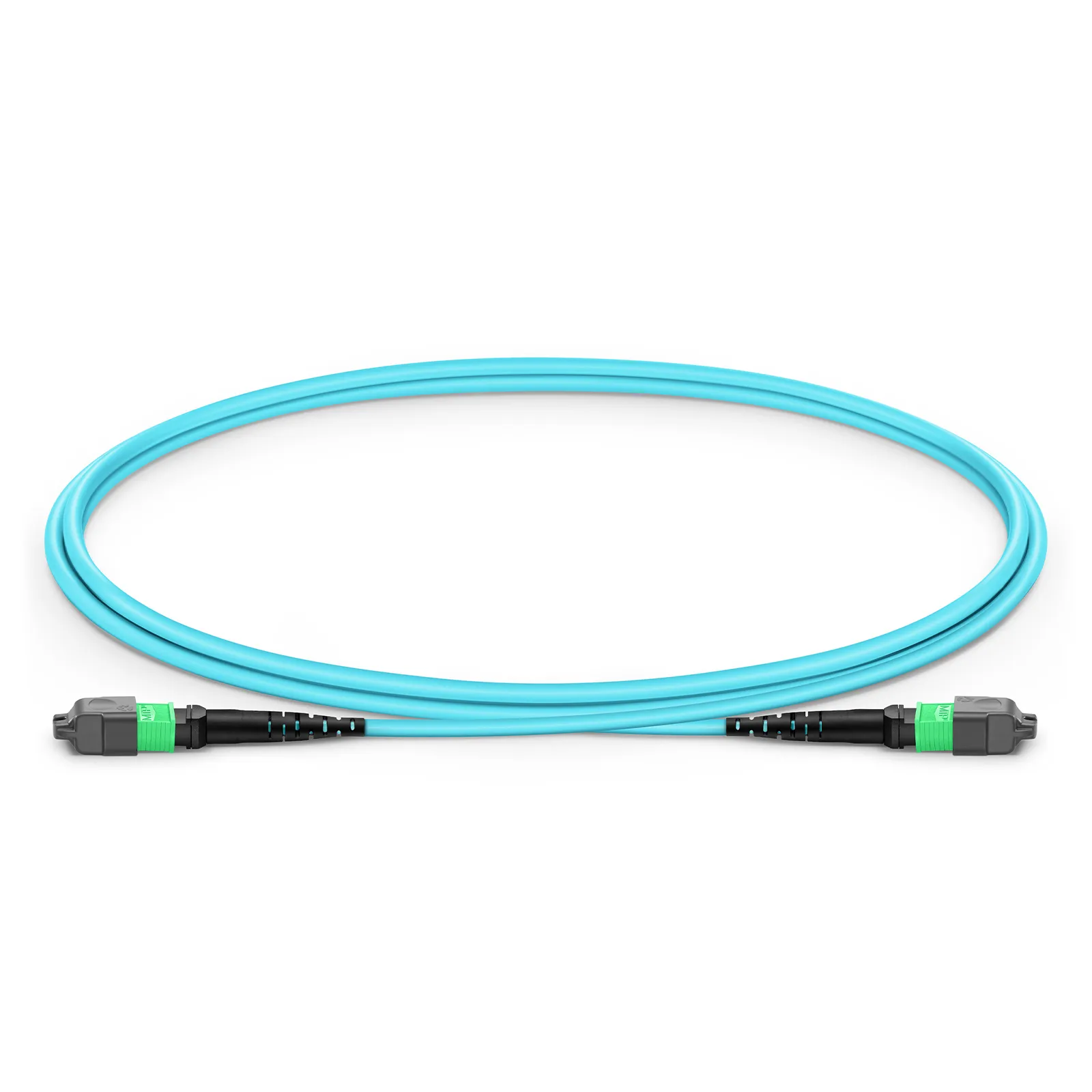 1m (3ft) MTP&reg; Jumper, MTP&reg;-16 APC (Female) to MTP&reg;-16 APC (Female), 16 Fibers, Multimode (OM3), Plenum (OFNP), 0.35dB Max, Crossover