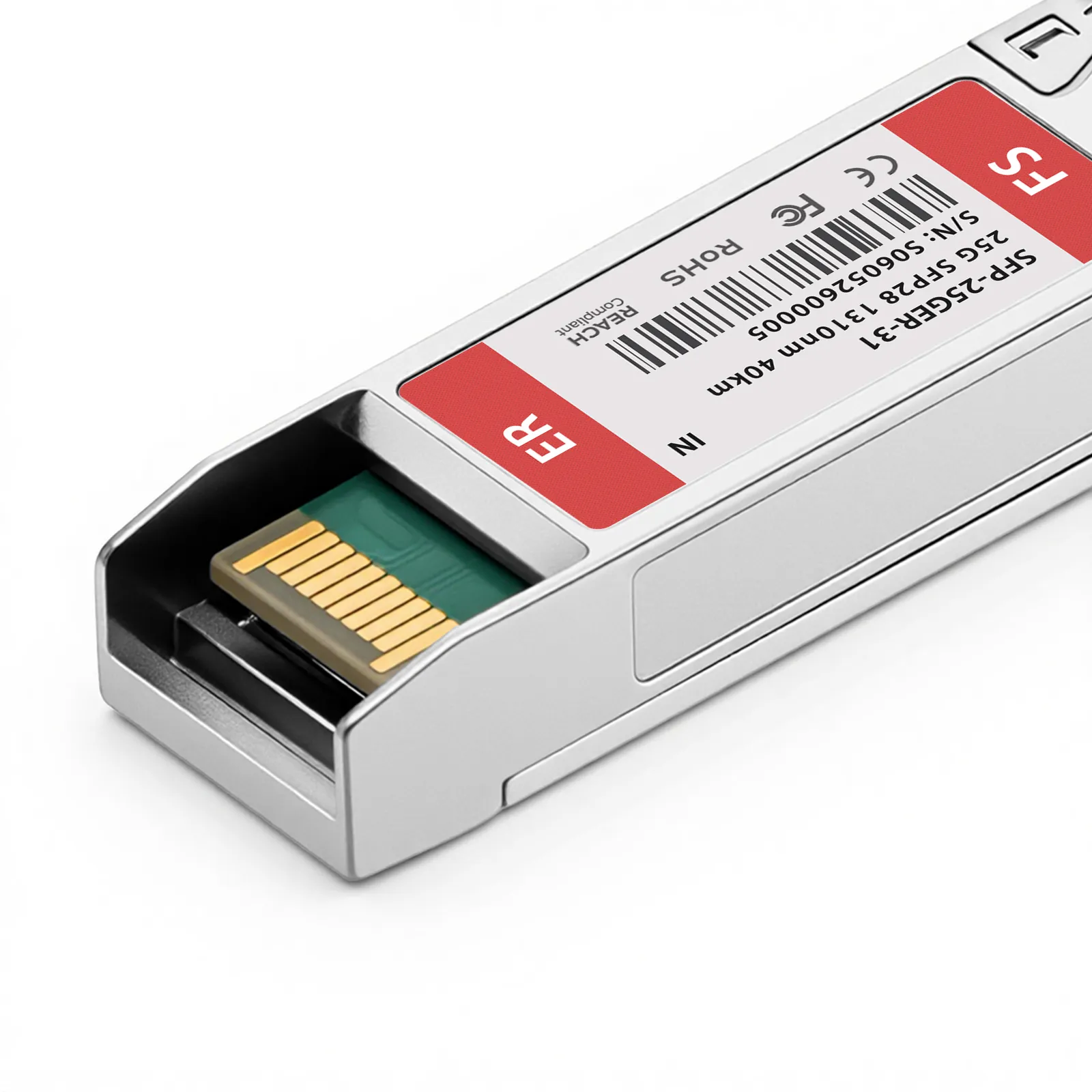 25g Sfp Module Intel Intel Compatible 25GBASE-ER SFP28 1310nm 40km DOM Duplex LC/UPC SMF ...