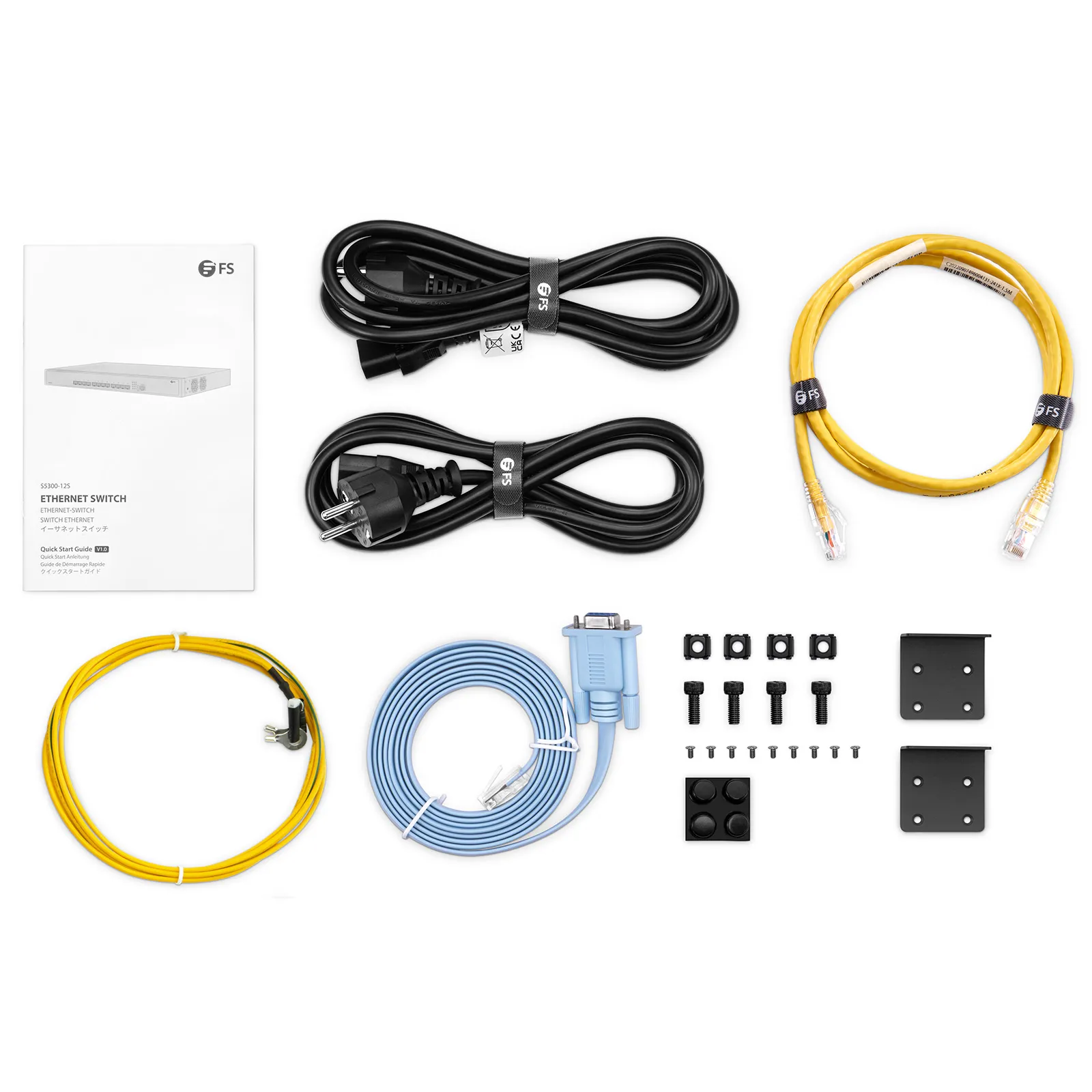 S5300-12S、12ポート イーサネット L3スイッチ(12x 10Gb SFP+