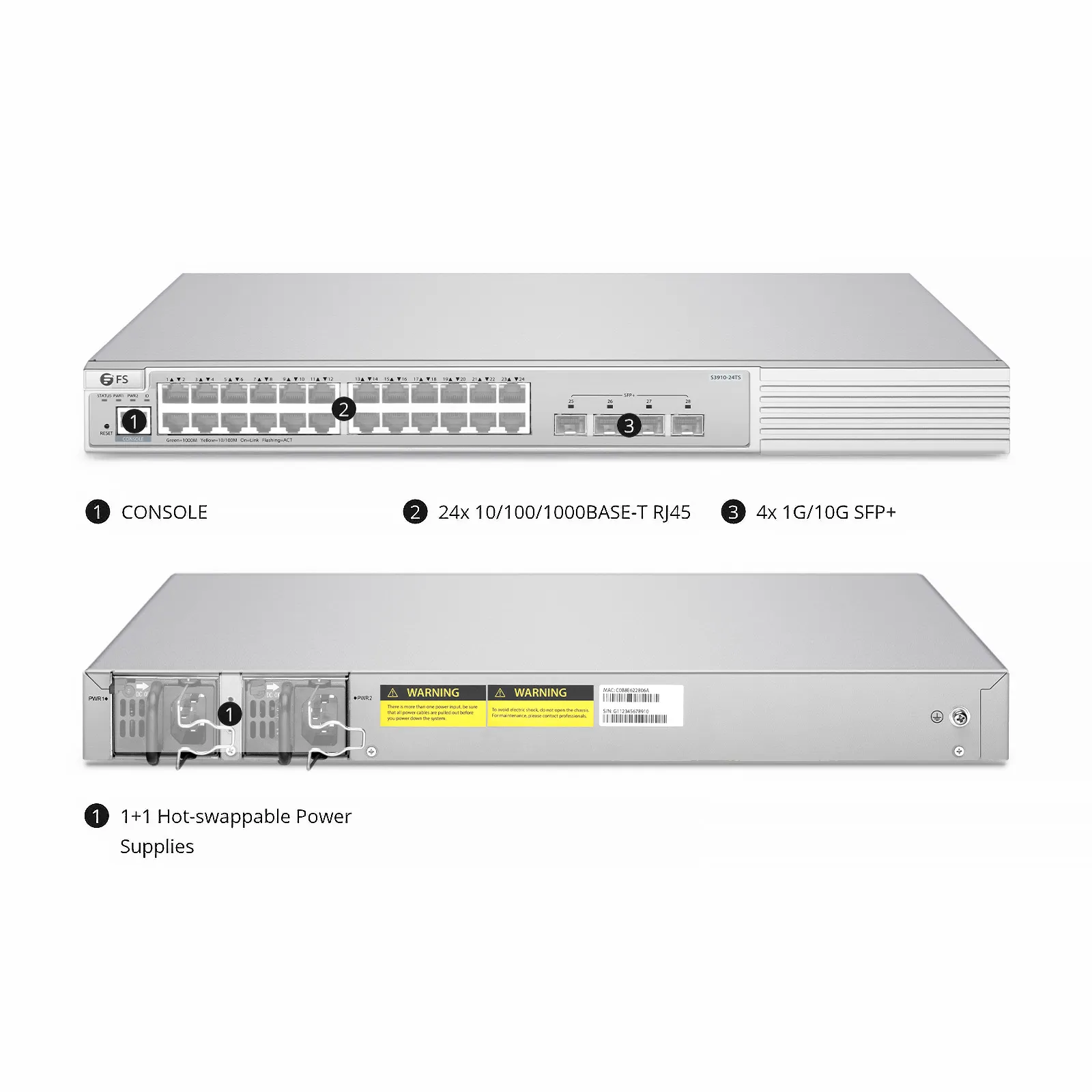 APC 24 ポート 10/100 イーサネット スイッチ AP9224110 AP9224110 - APC 24 Port 10/100 Ethernet Switch | Schneider
