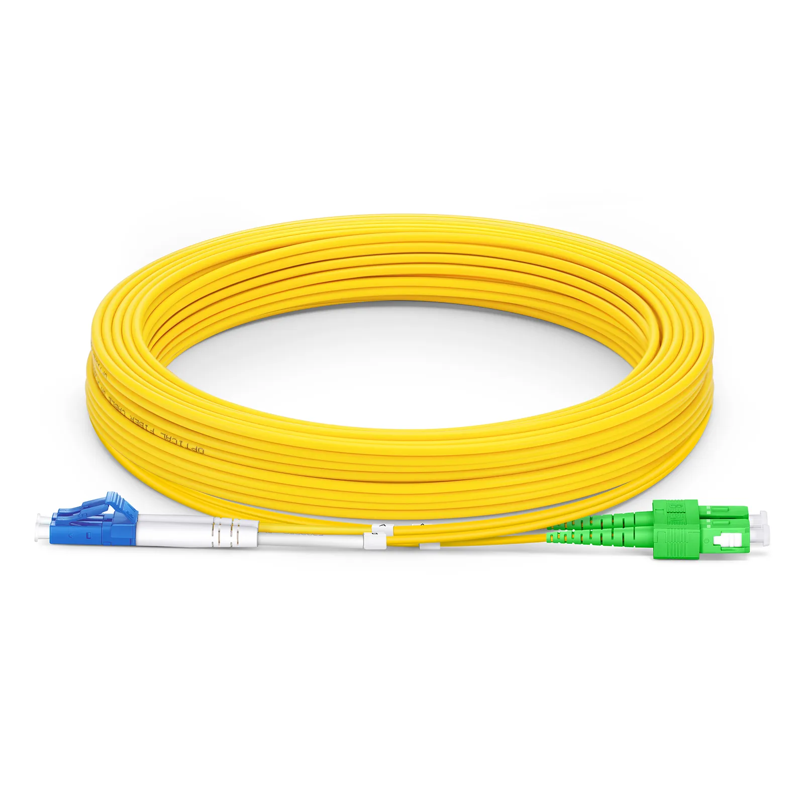 10m（33ft）光ファイバパッチケーブル、2芯、LC UPCデュプレックス