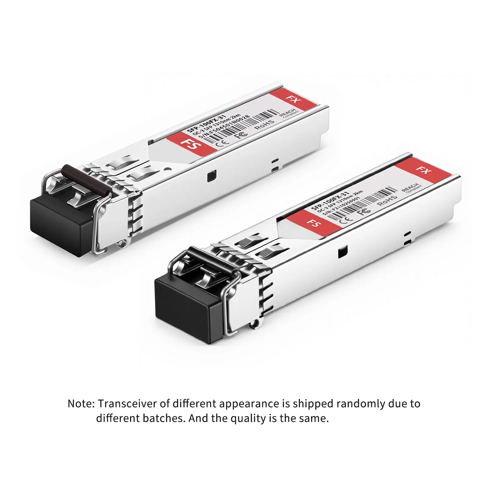 This picture is about SFP-100FX-31ONS对比图.