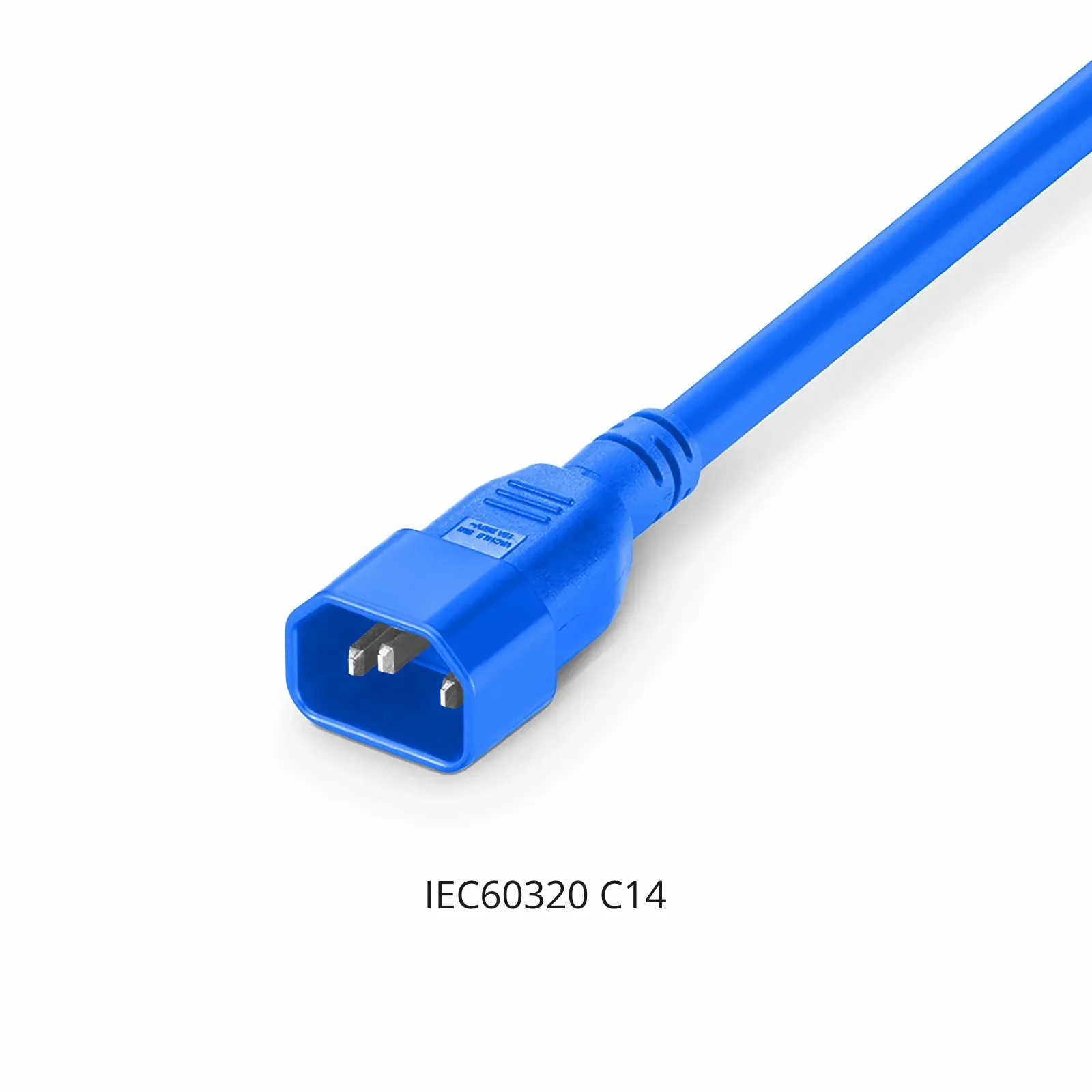 10ft (3m) IEC60320 C14 to IEC60320 C15 14AWG 250V/15A Power Cord