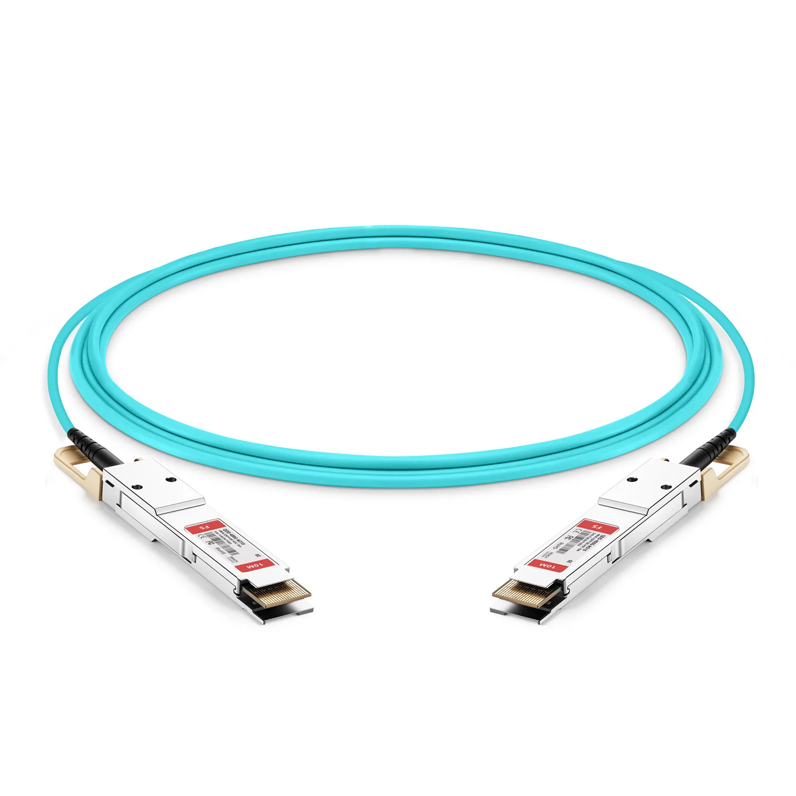Generic対応 10m(33ft) 400G QSFP-DD 8×50G PAM4 アクティブ光ケーブル