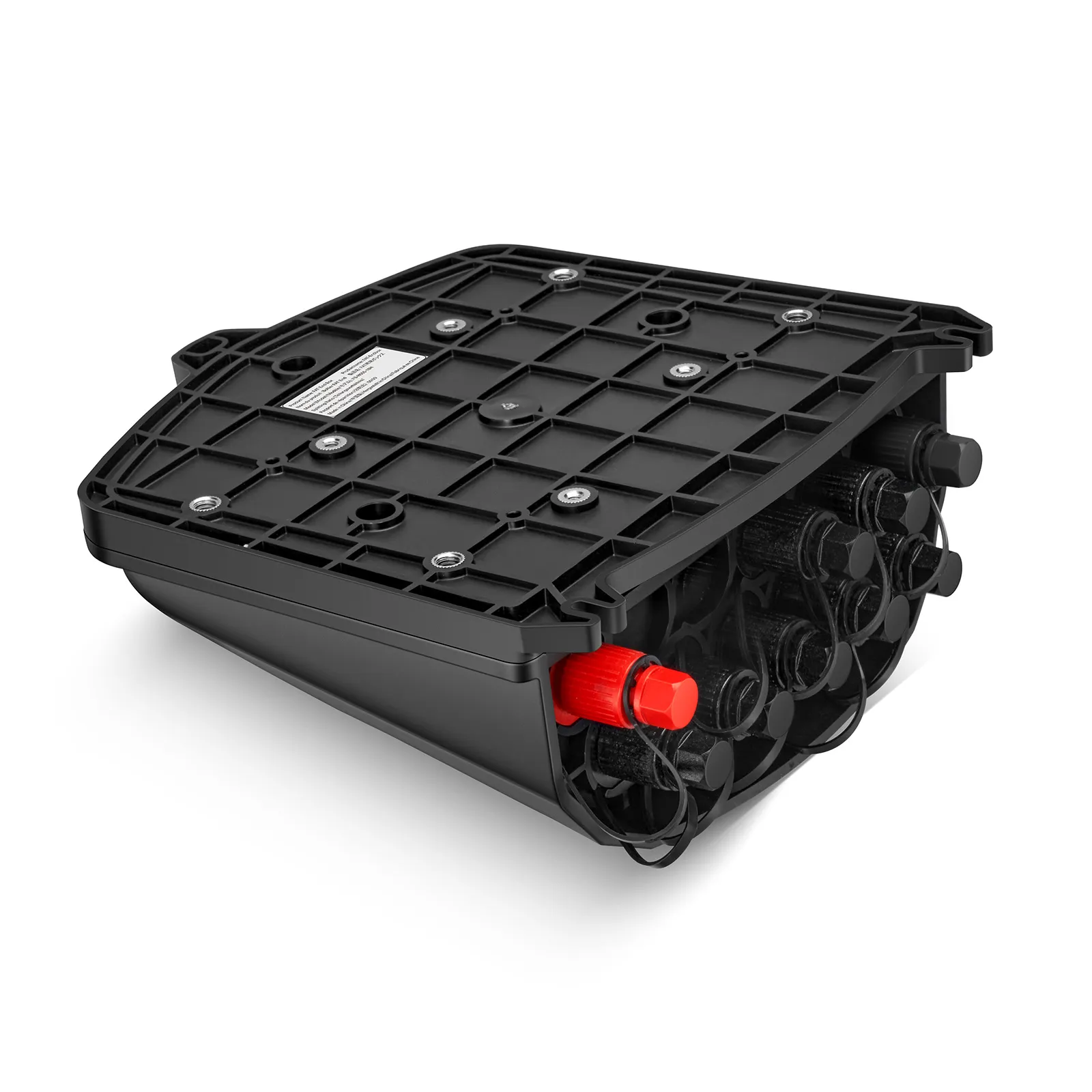 Fully Pre-Terminated End Box for Quick ODN, 9 Ports, 1:8 Splitter, Hardened SC, IL &le;10.8dB, RL &ge;55dB, Heat-Sealed, IP68, PP+GF, Indoor/Outdoor, Wall/Pole/Aerial