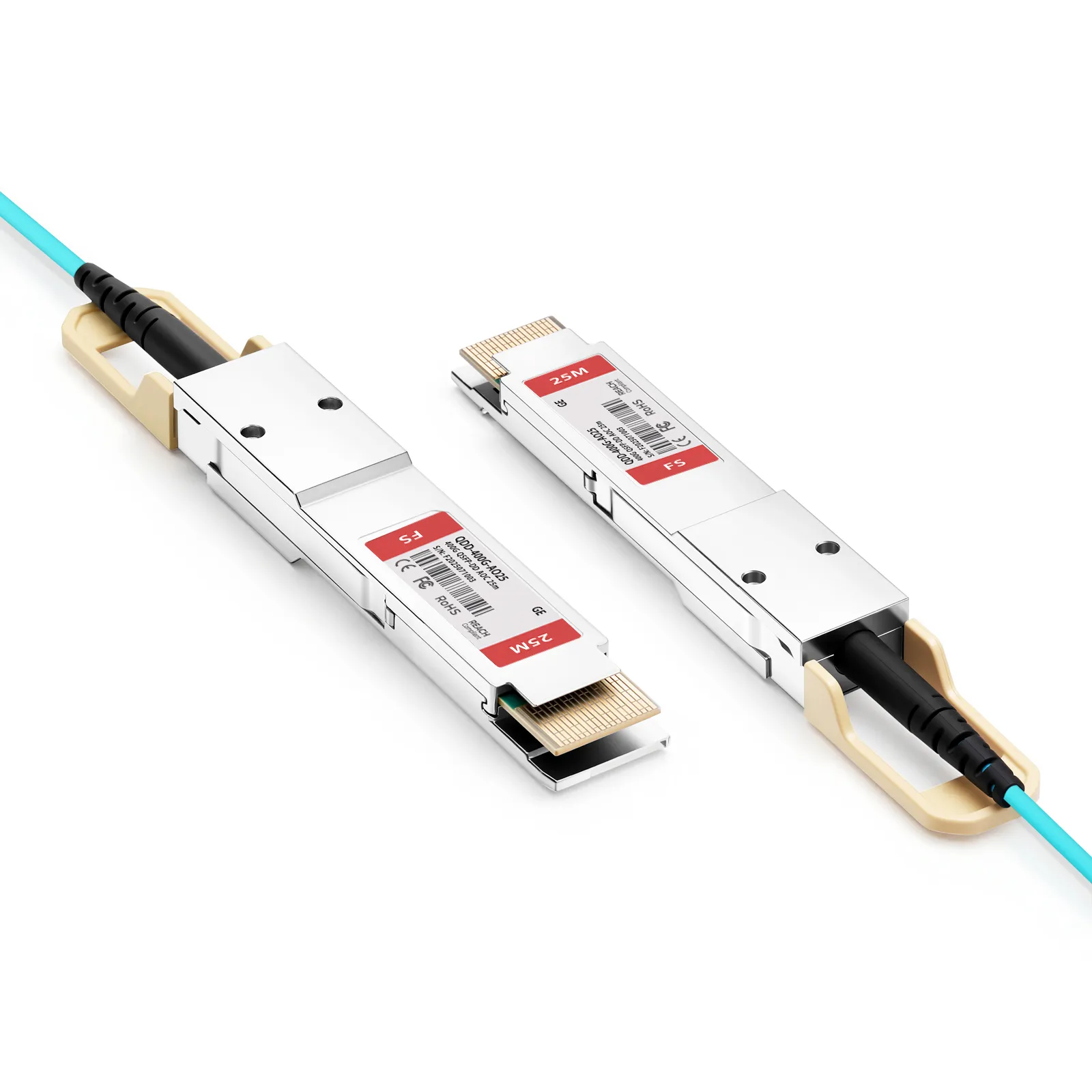 【専用です】 Generic対応、25m(82ft) 400G QSFP-DD 8×50G PAM4 アクティブ