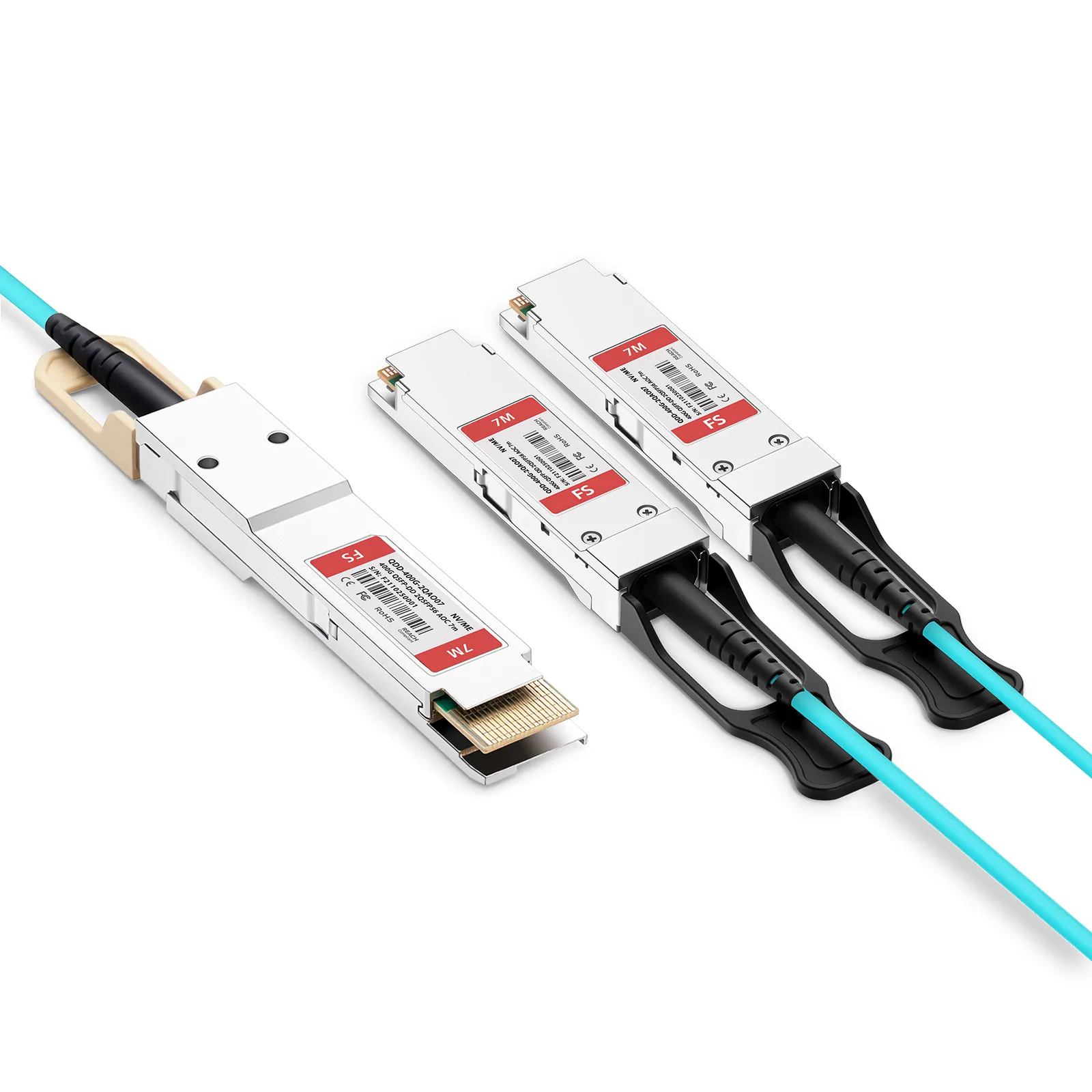専用 4g NVIDIA/Mellanox対応 7m(23ft) 400G QSFP-DD 8×50G PAM4 to 2×200G