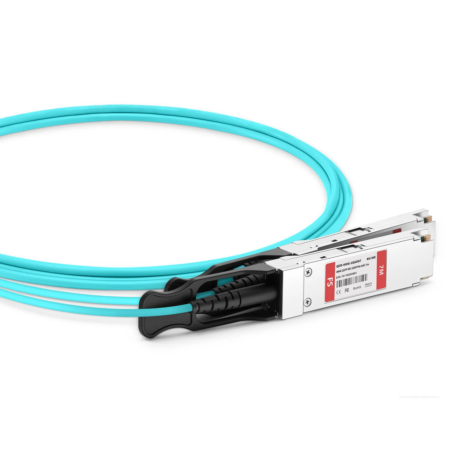 NVIDIA/Mellanox対応 7m(23ft) 400G QSFP-DD 8×50G PAM4 to 2×200G