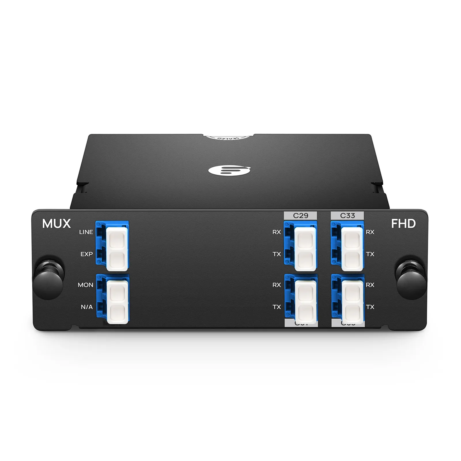 4 Channels DWDM Mux Demux, 100GHz C29-C35, with Monitor and Expanison ...