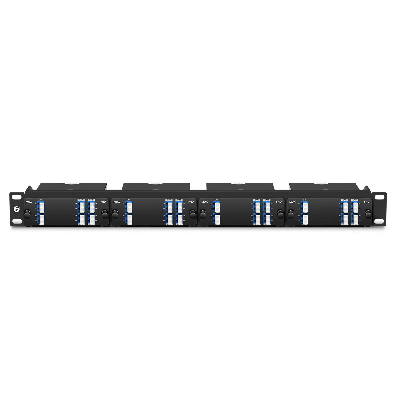 4 Channels LAN-WDM Mux Demux, 1295.56-1309.14nm, with Monitor Port, 1 ...