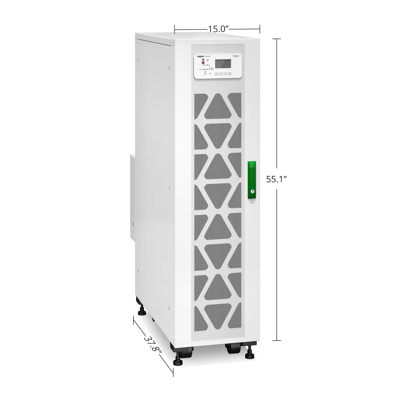 APC Easy UPS 3S, 15kVA/15kW, 208V, Hardwired 3PH+G Output, Parallel up to 4UPSs