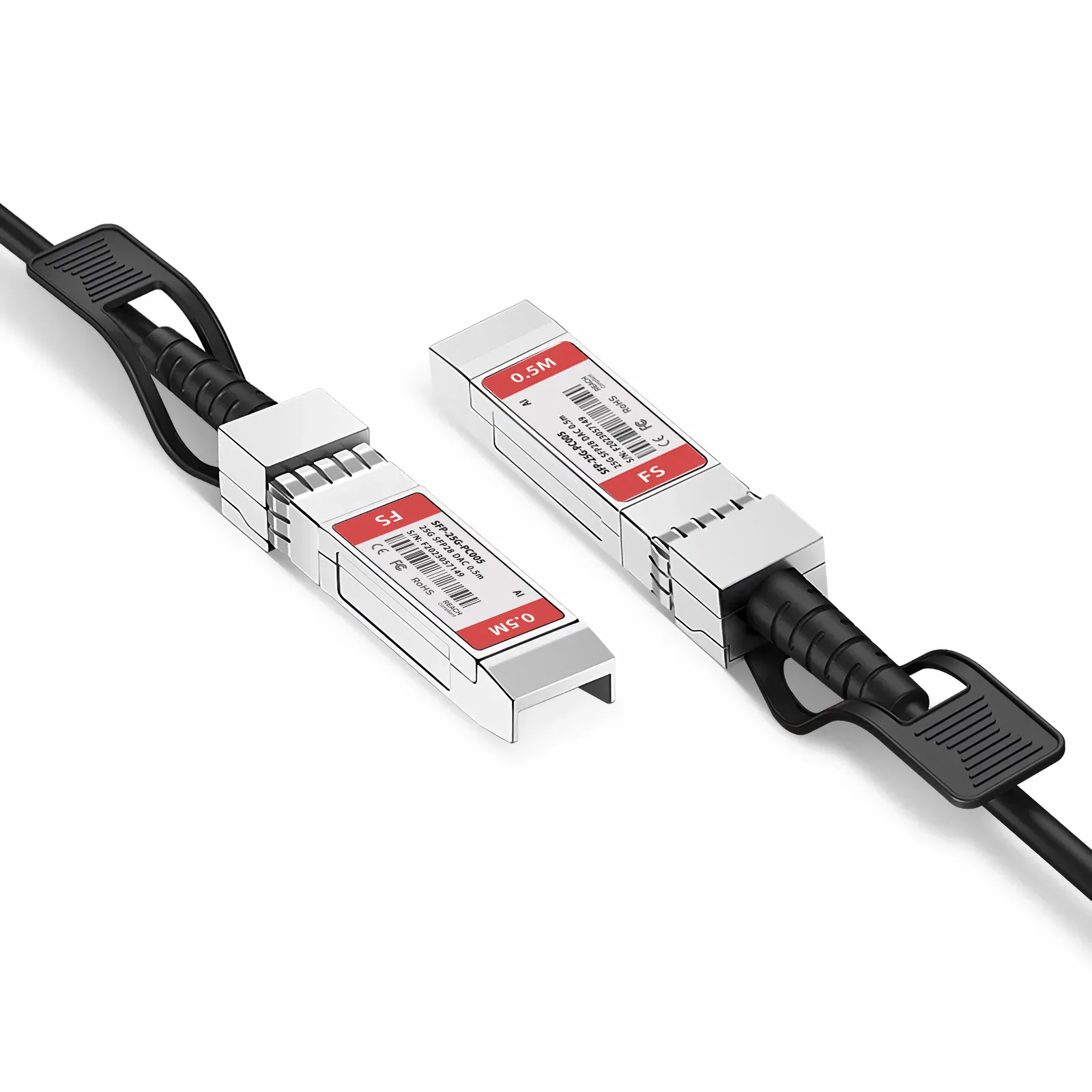 0.5m (2ft) Arista Networks Compatible 25G SFP28 Passive Copper Twinax Cable