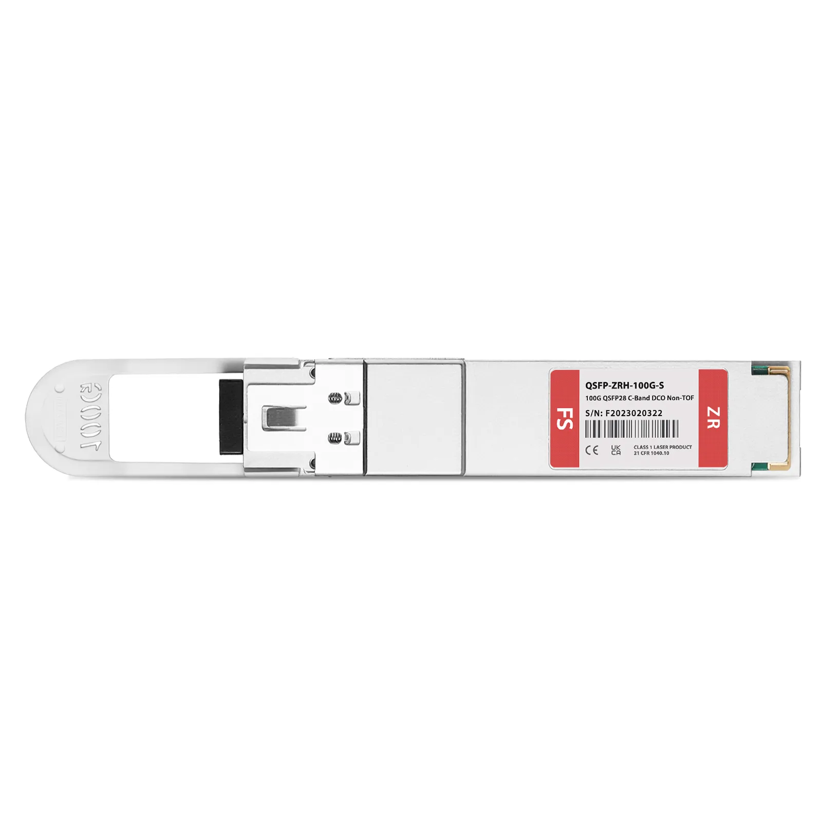 Customized QSFP28 High-Power w/o TOF DCO 100G DWDM C-band Tunable Coherent &le;120km Duplex LC/UPC SMF Transceiver Module