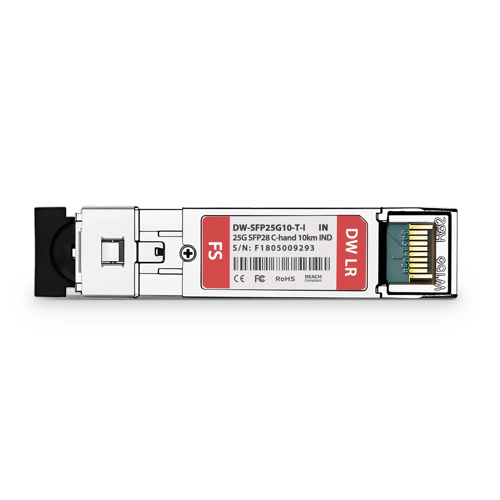 Intel対応 SFP28 25G DWDM Cバンド チューナブル 40Chs 100GHz 10km
