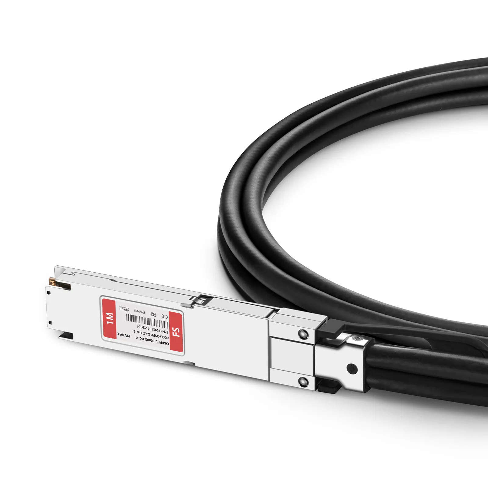 1m (3ft) NVIDIA/Mellanox MCP4Y10-N001-FLT Compatible 800G OSFP