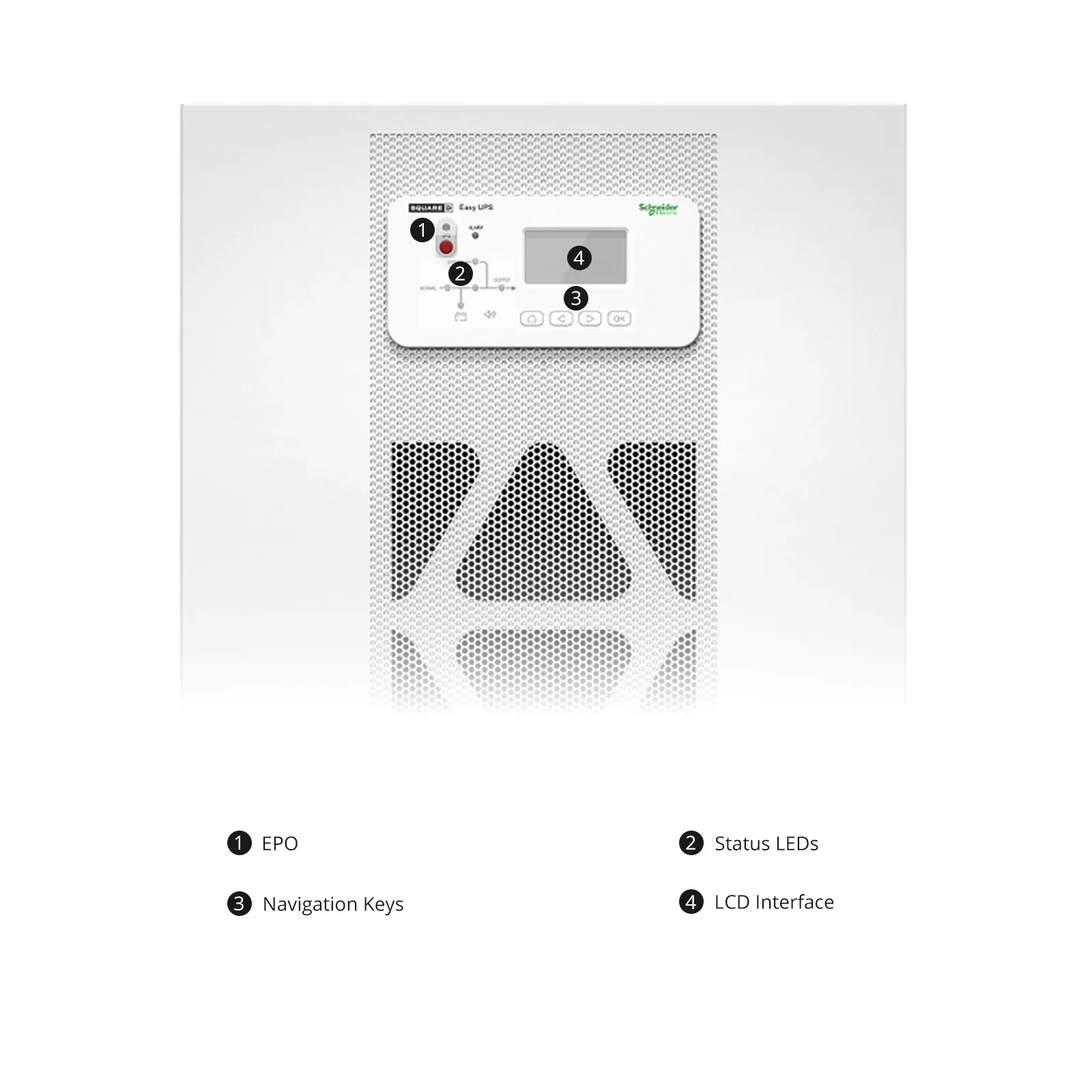 APC Easy UPS 3S, 40kVA/40kW, 208V, Hardwired 3PH+G Output, Parallel up to 4UPSs